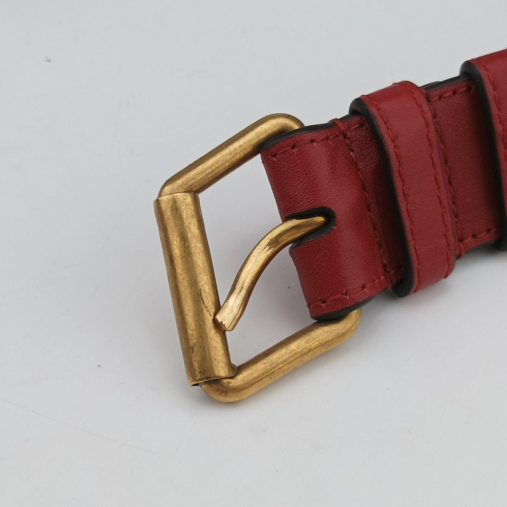 GG Marmont Red Leather 476434 I024399243GGマーモント レッド レザー 476434 I024399243