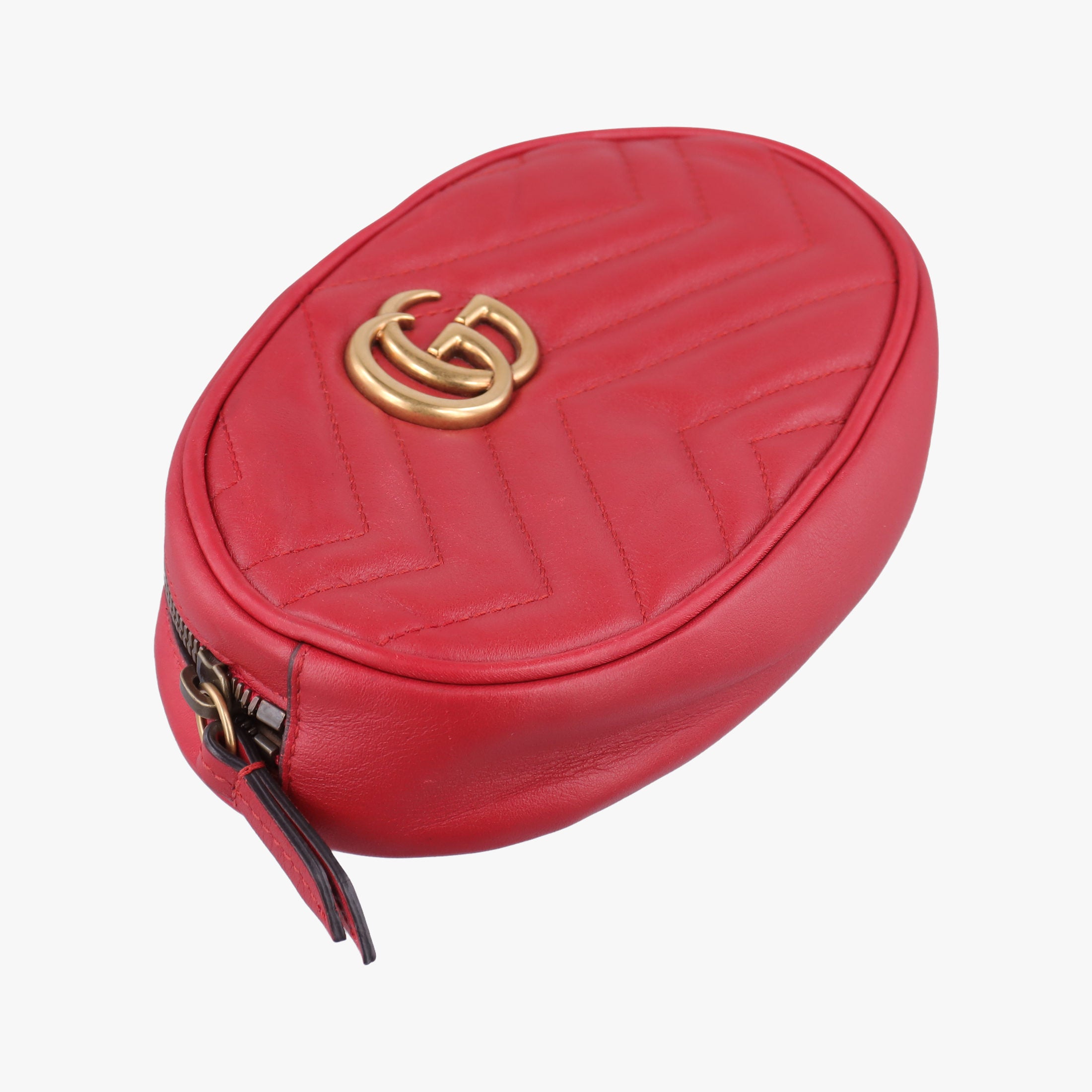 GG Marmont Red Leather 476434 I024399243GGマーモント レッド レザー 476434 I024399243