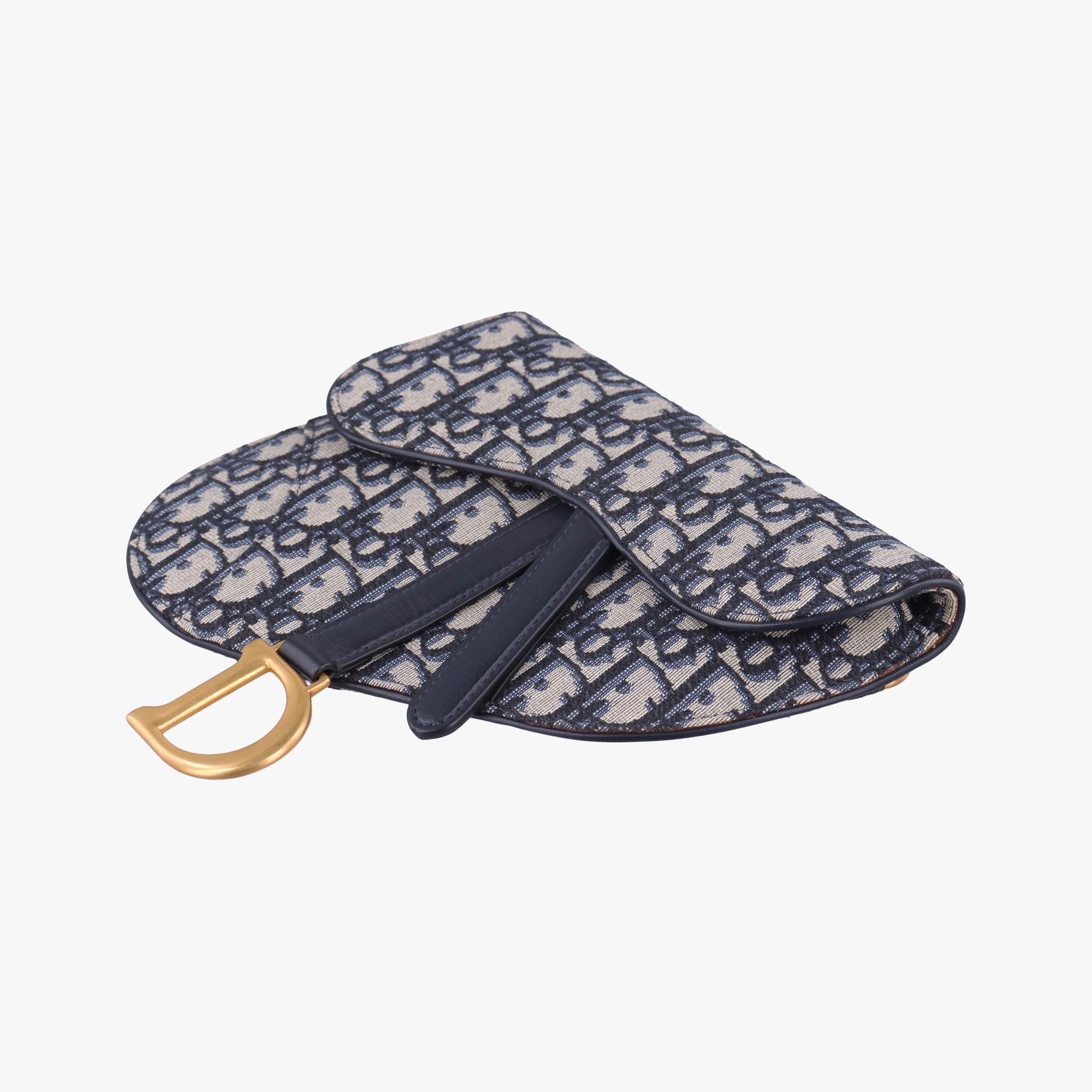 Saddlebags Gray×Navy Jacquard×Leather 50-MA-1109サドルバッグ グレー×ネイビー ジャガード×レザー 50-MA-1109