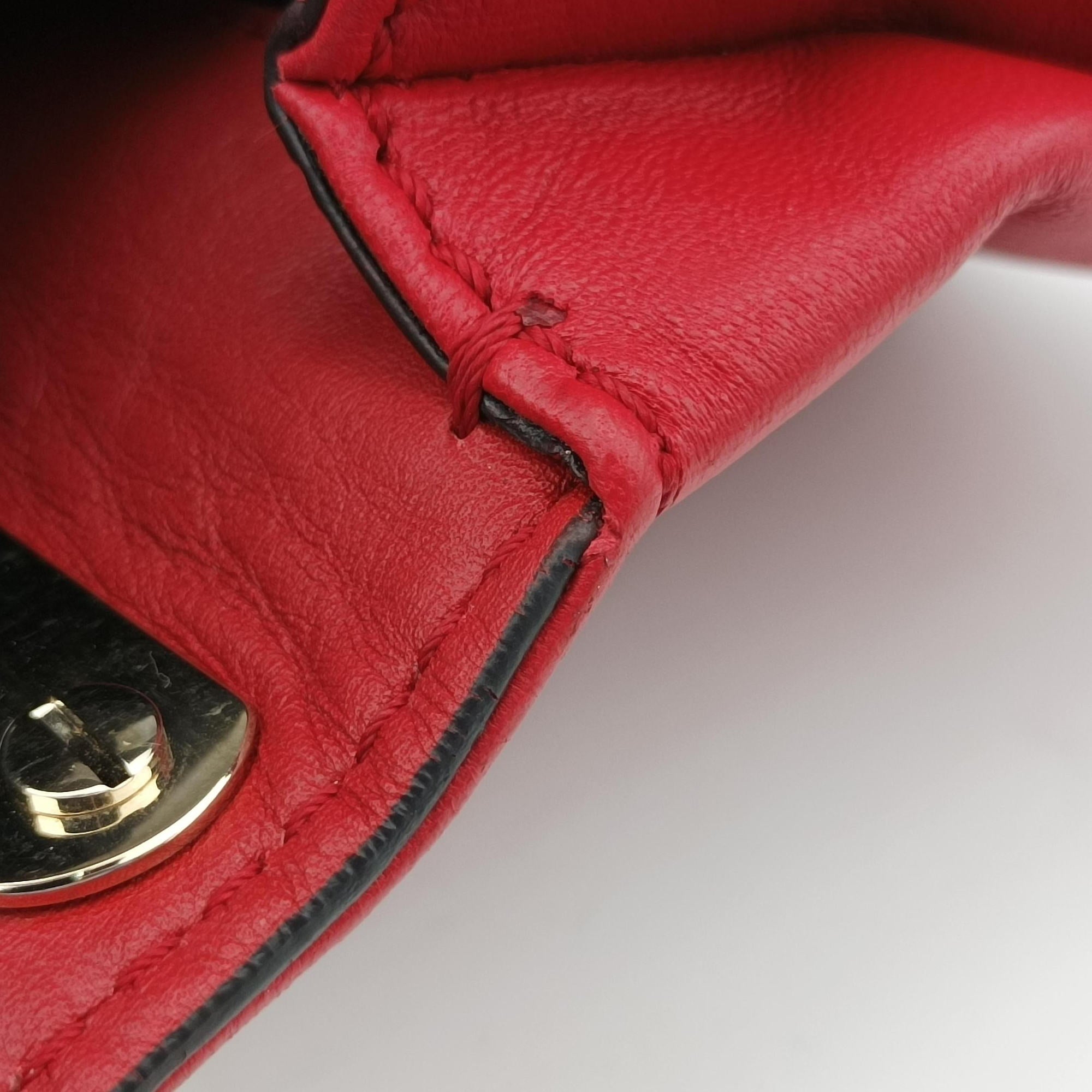 Rockstud VA VA VOOM Red Leather ロックスタッズ ヴァ ヴァ ヴーム レッド レザー