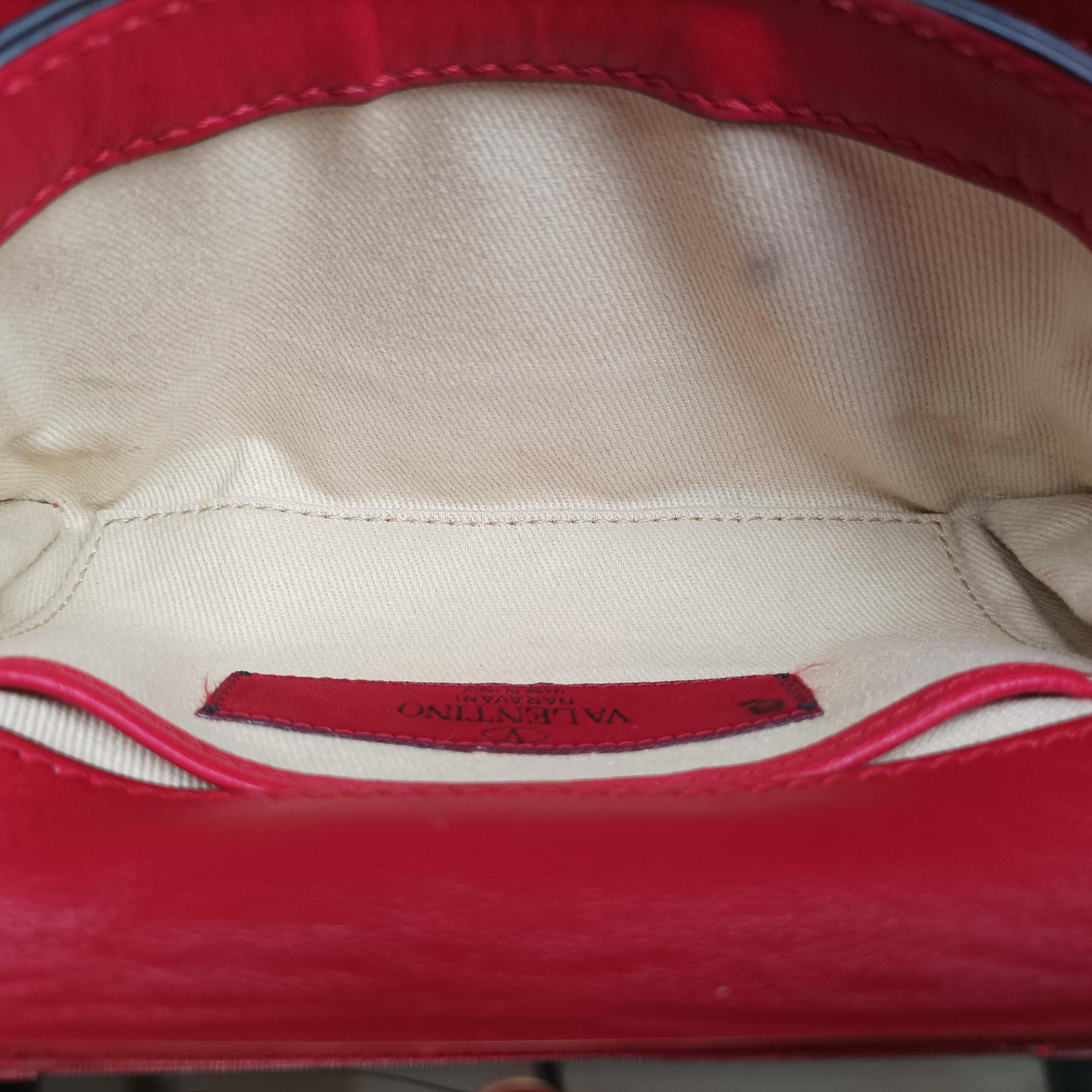Rockstud VA VA VOOM Red Leather ロックスタッズ ヴァ ヴァ ヴーム レッド レザー
