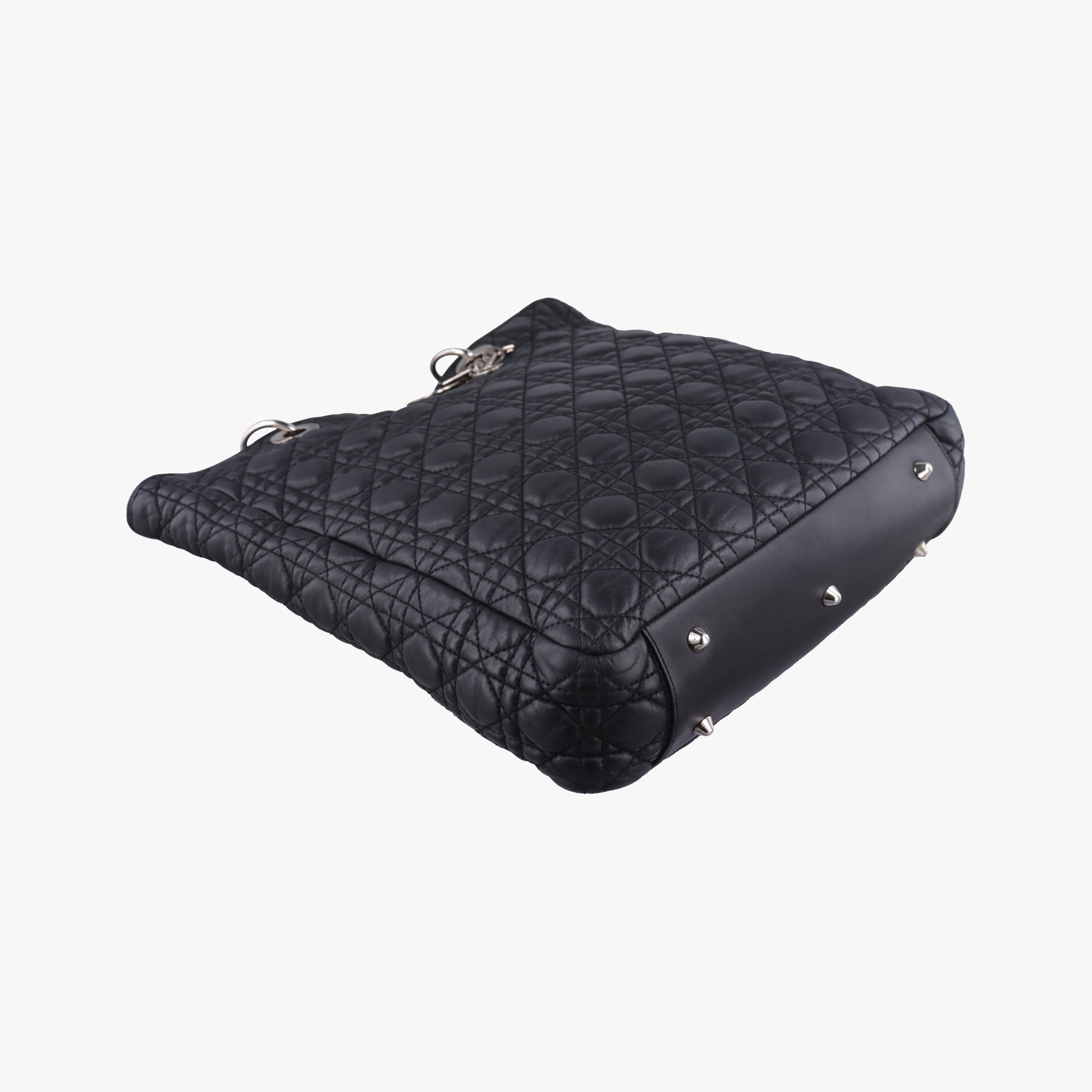 Cannage Dior Soft Shopping Black lambskin 236-BM-0078ディオールソフト ブラック ラムスキン 236-BM-0078