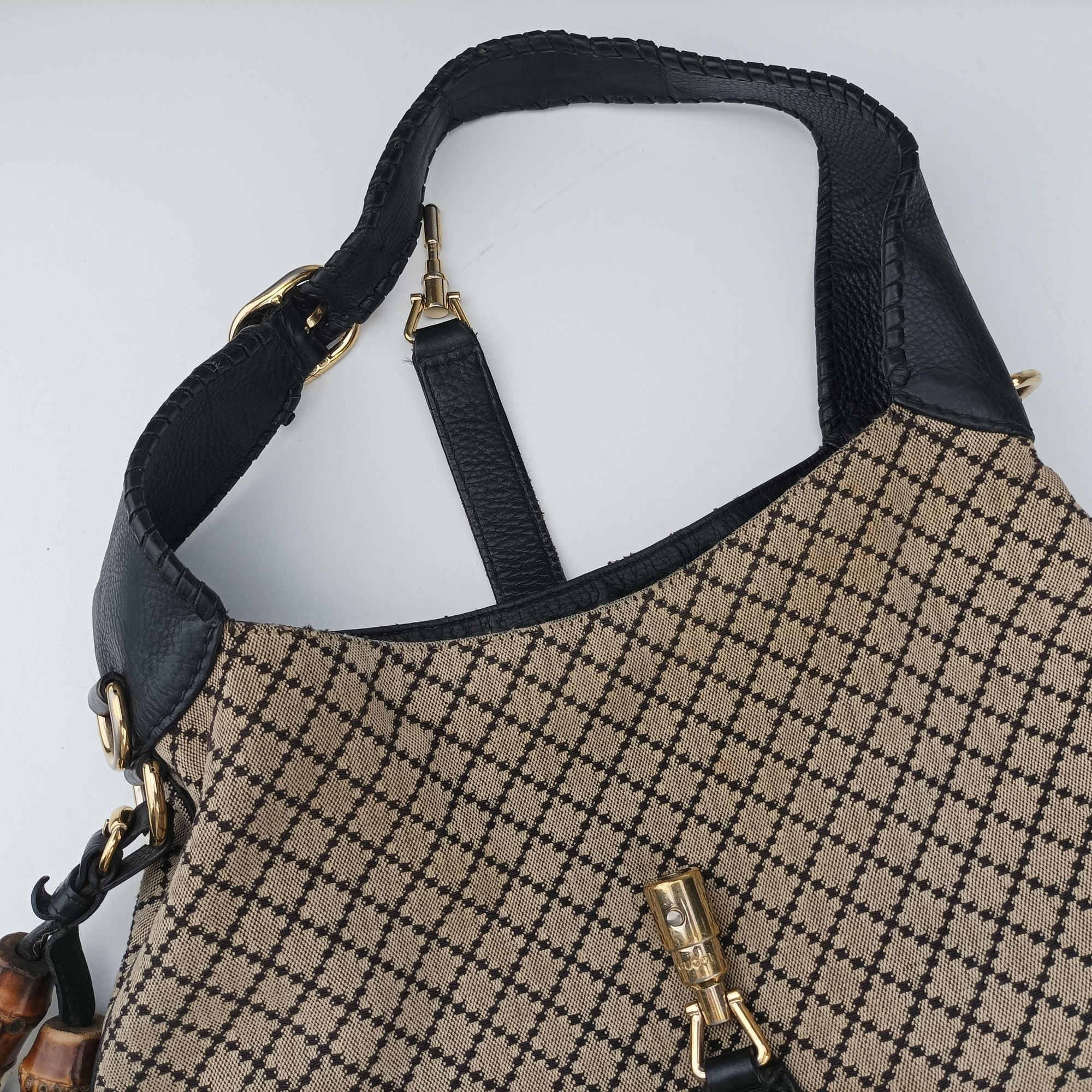 New Jackie Brown×Black canvas 246907 Lot number unknownニュージャッキー ブラウン×ブラック キャンバス 246907 製番不明
