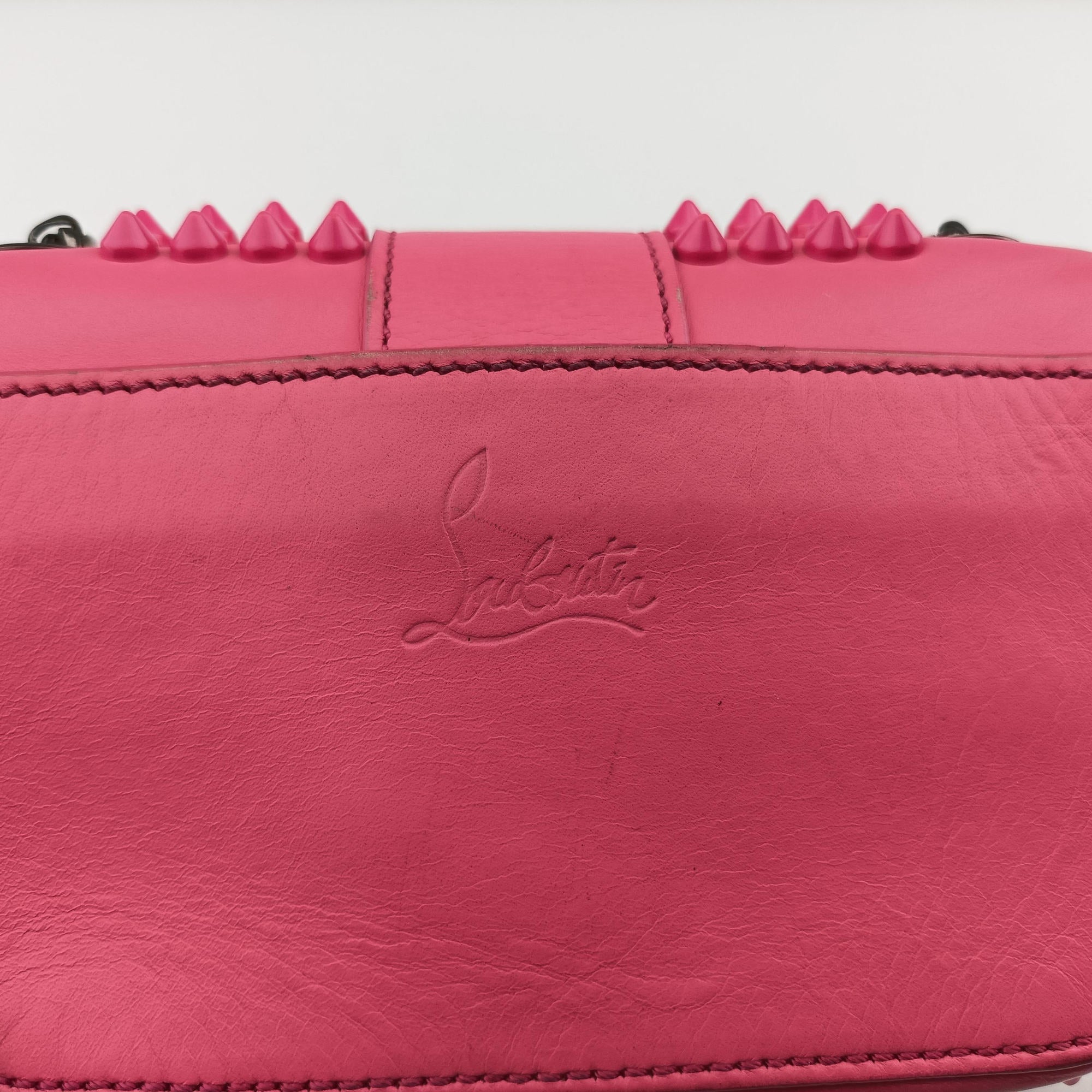 Sweet Charity Scarabe Spike Pink Leather スイート チャリティー スカラベ スパイク ピンク レザー
