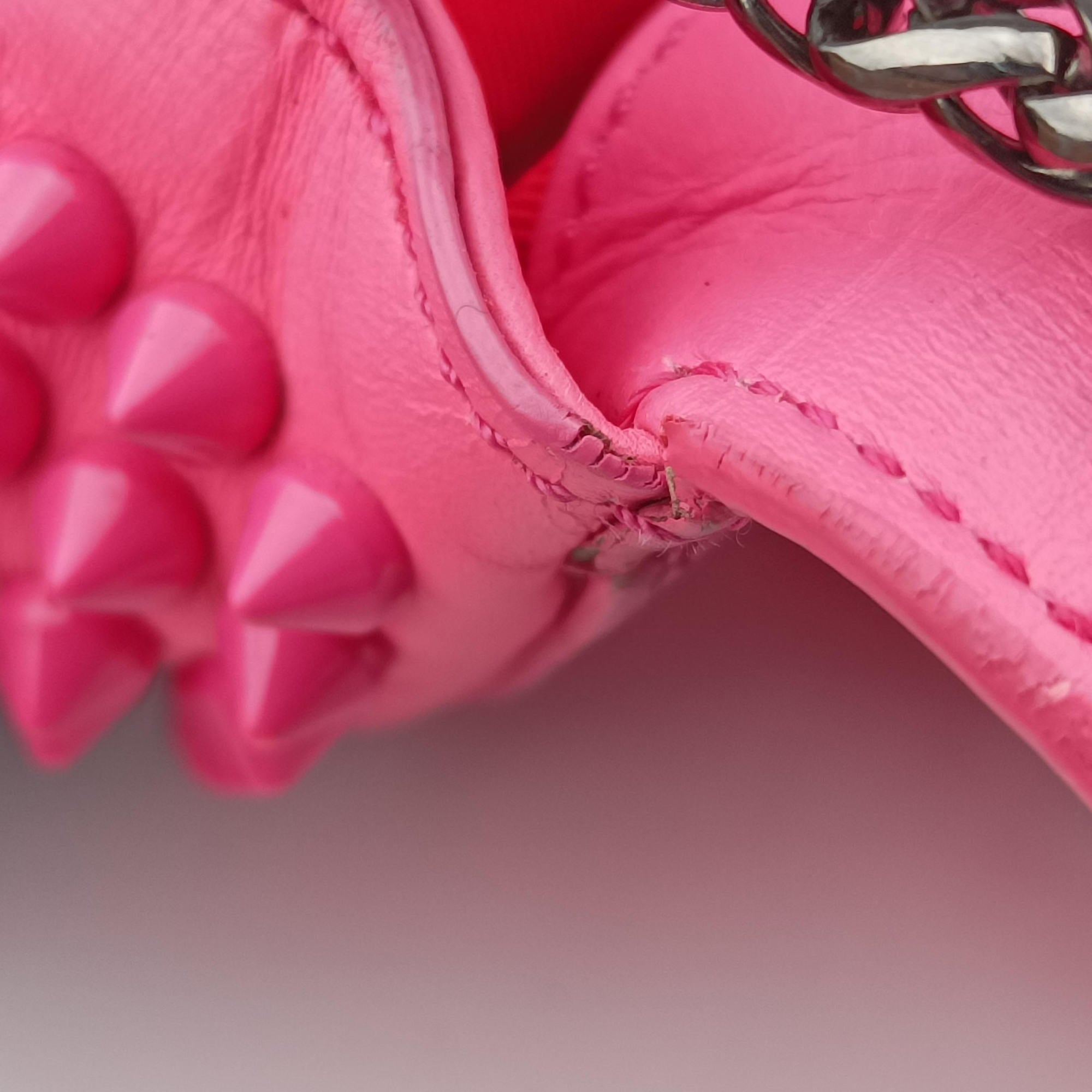 Sweet Charity Scarabe Spike Pink Leather スイート チャリティー スカラベ スパイク ピンク レザー