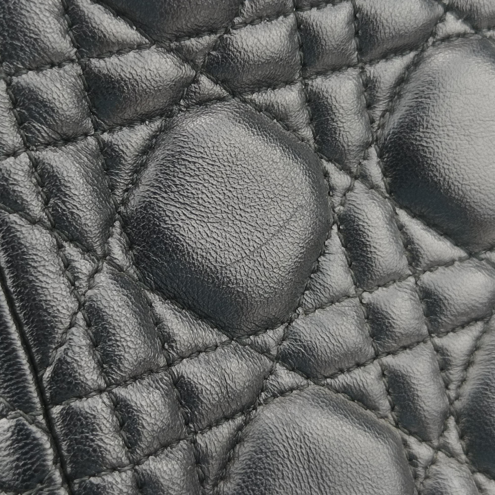 Lady Dior Black lambskin 08-MA-0132レディディオール ブラック ラムスキン 08-MA-0132