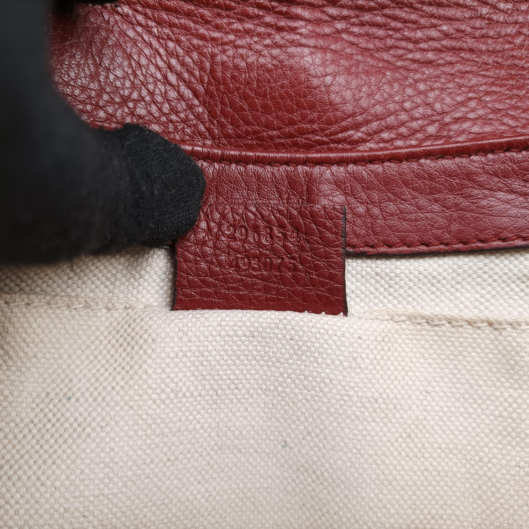 GG Dressage Beige × Red canvas×leather 296854 G012047158GG ドレサージュ ベージュ × レッド キャンバス× レザー 296854 G012047158