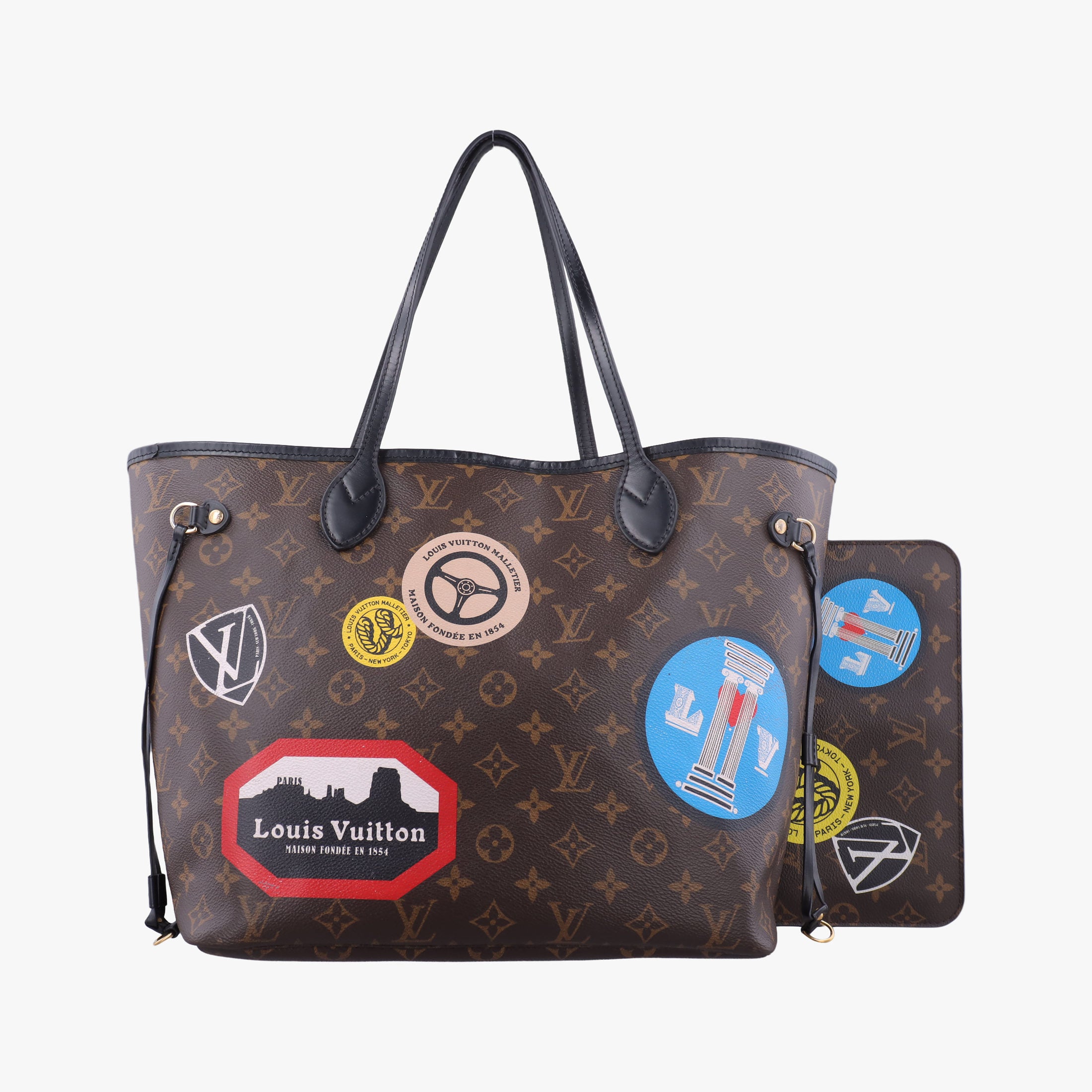 Neverfull MM brown×Multi Monogram Canvas M42844 AR3166ネヴァーフルMM モノグラム/ブラウン×マルチ モノグラムキャンバス M42844 AR3166