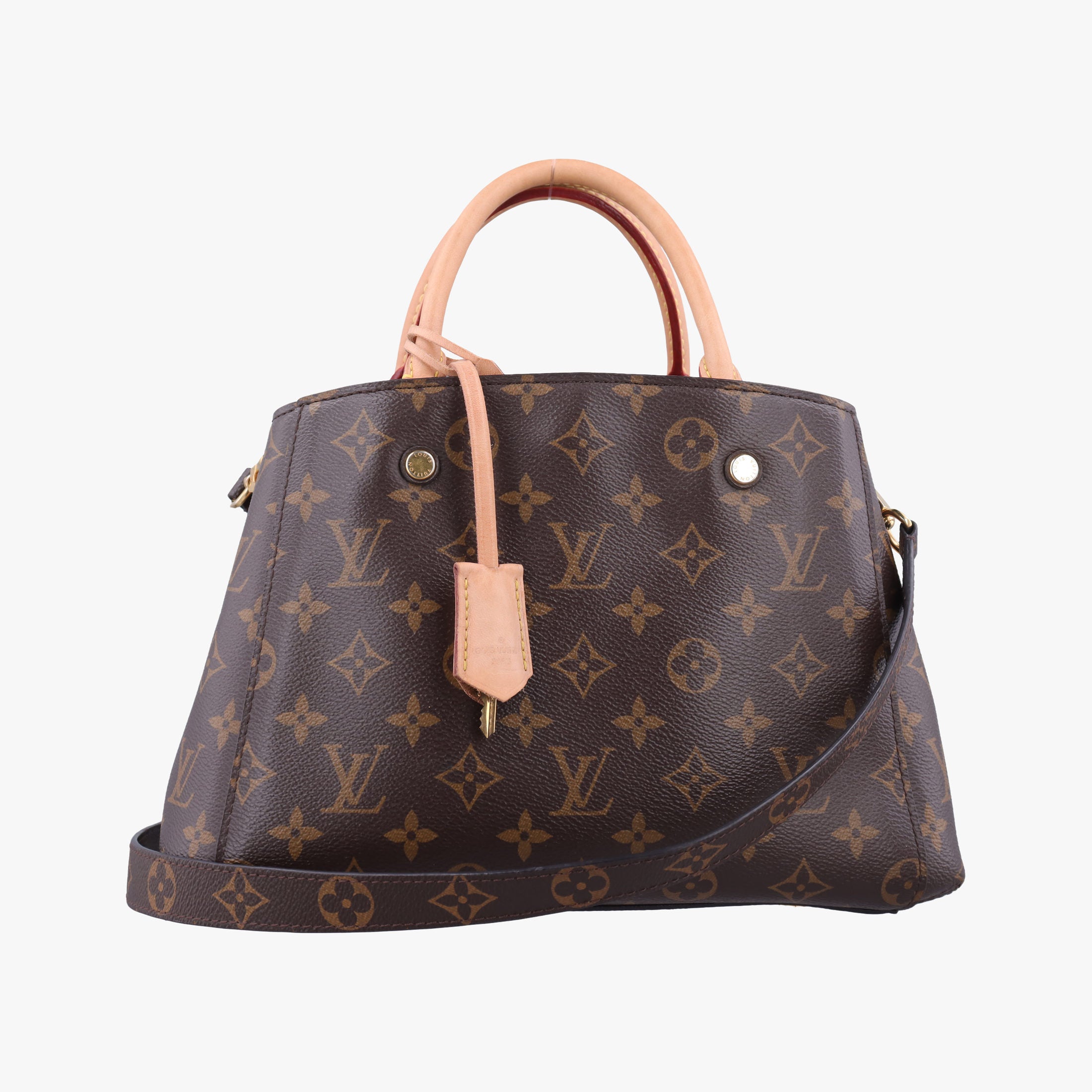 MONTAIGNE MM Brown Monogram Canvas M41056 IC ChipモンテーニュMM モノグラム/ブラウン モノグラムキャンバス M41056 ICチップ