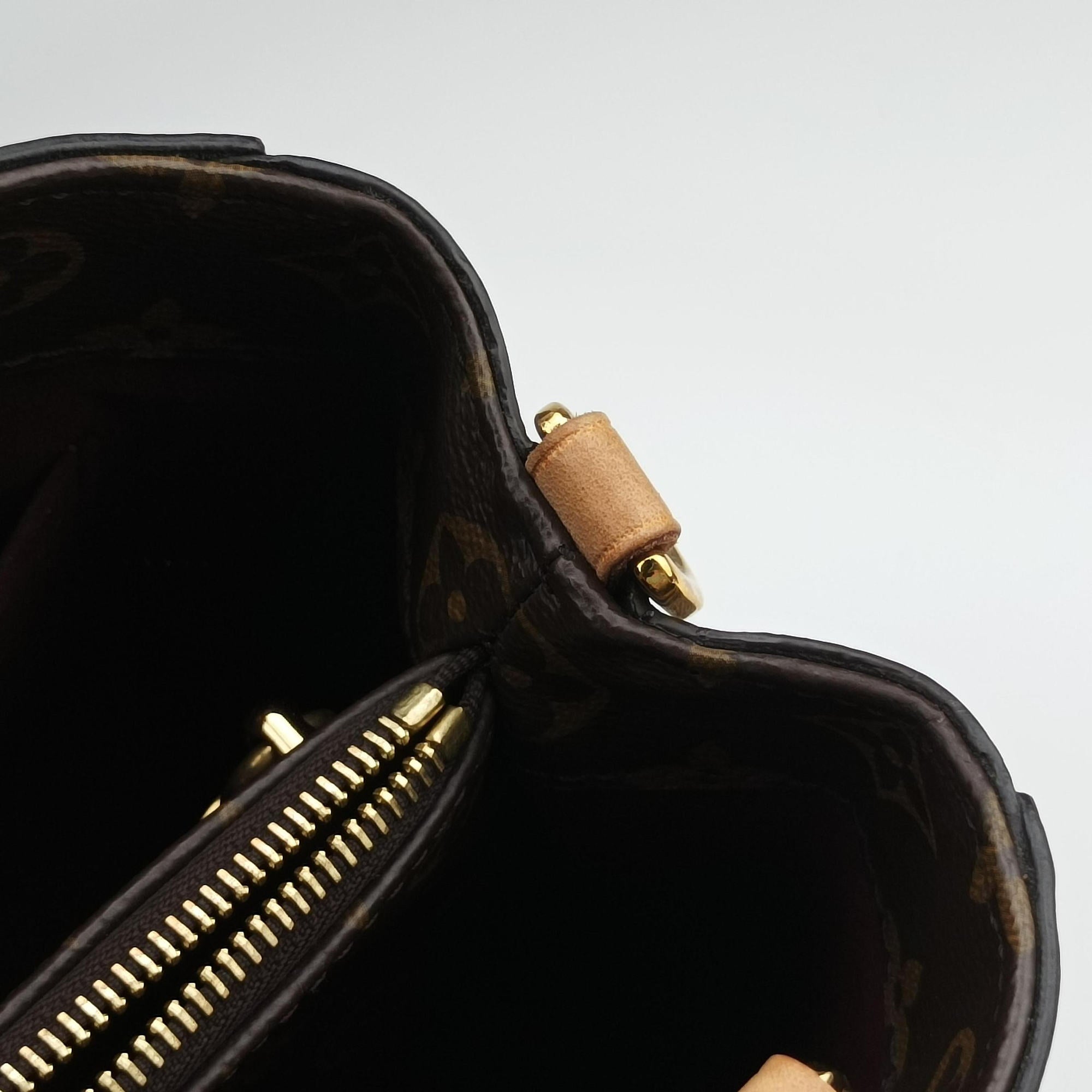 MONTAIGNE MM Brown Monogram Canvas M41056 IC ChipモンテーニュMM モノグラム/ブラウン モノグラムキャンバス M41056 ICチップ