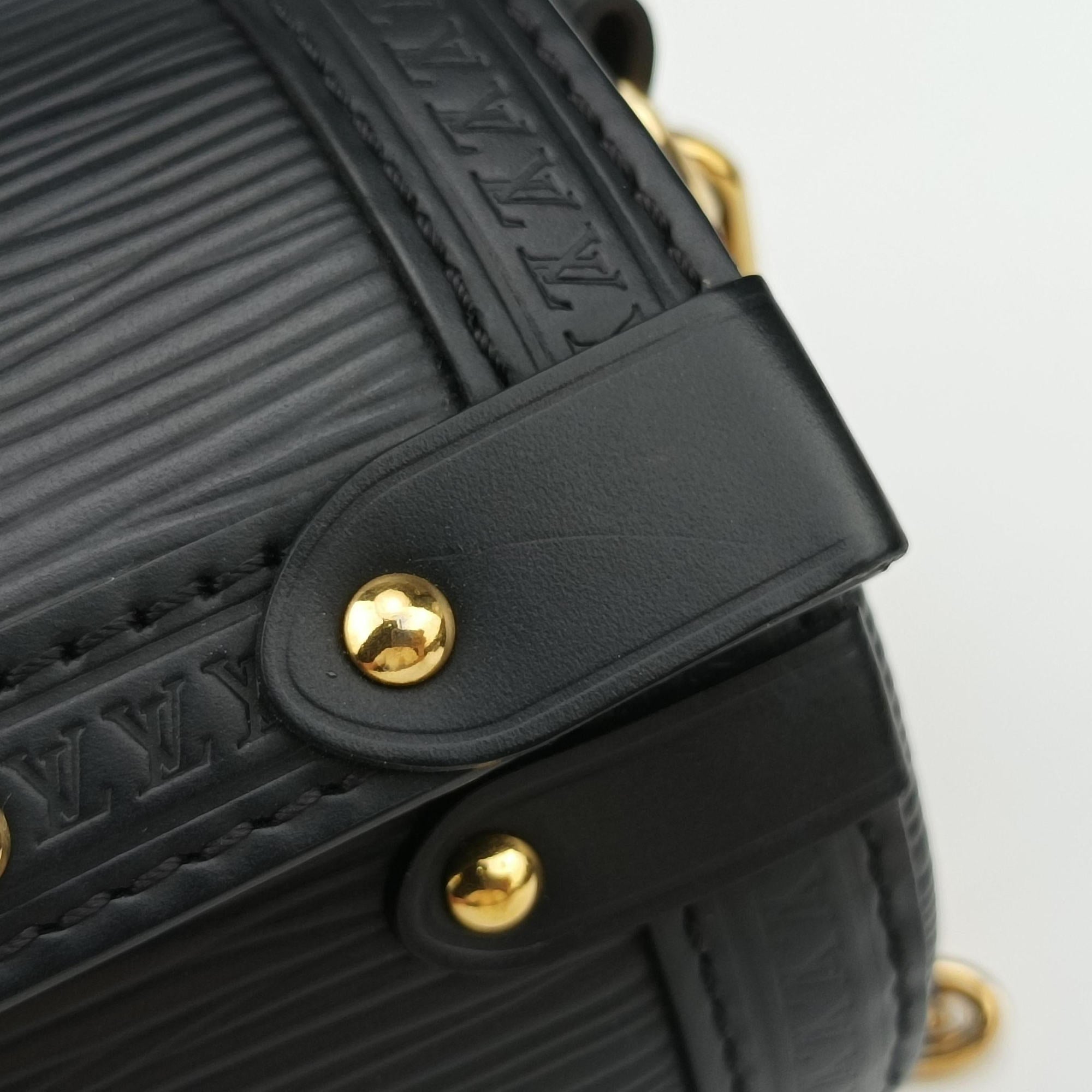 Papillon Trunk Noir Epi M58655 IC Chipパピヨン トランク ノワール エピ M58655 ICチップ