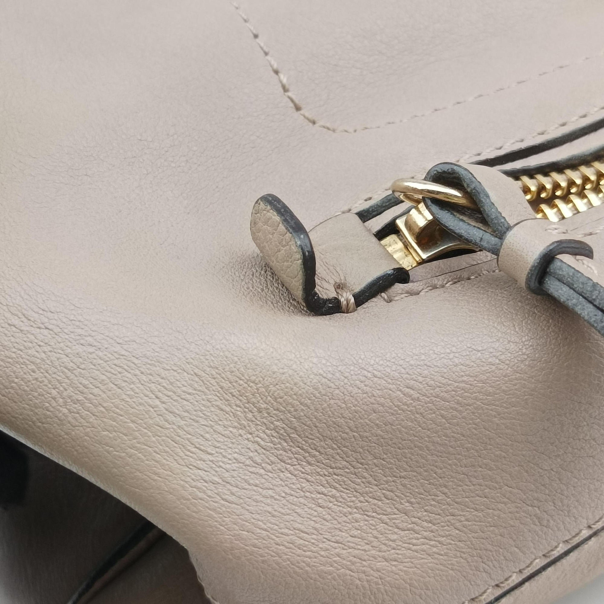 FAYE mini Grey Suede × leather 04175765-5フェイ ミニ グレー スエード×レザー 04175765-5