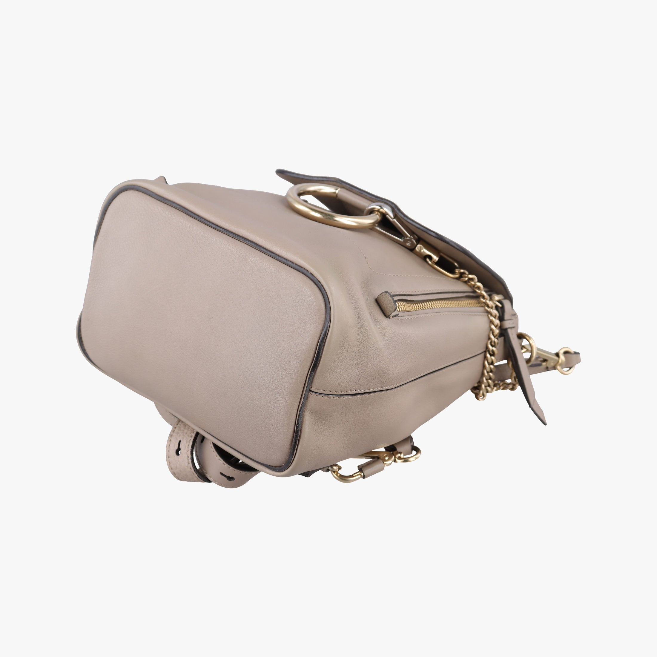 FAYE mini Grey Suede × leather 04175765-5フェイ ミニ グレー スエード×レザー 04175765-5