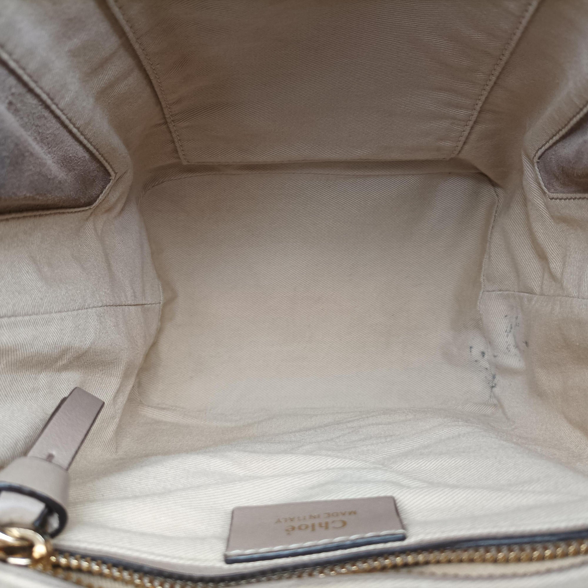 FAYE mini Grey Suede × leather 04175765-5フェイ ミニ グレー スエード×レザー 04175765-5