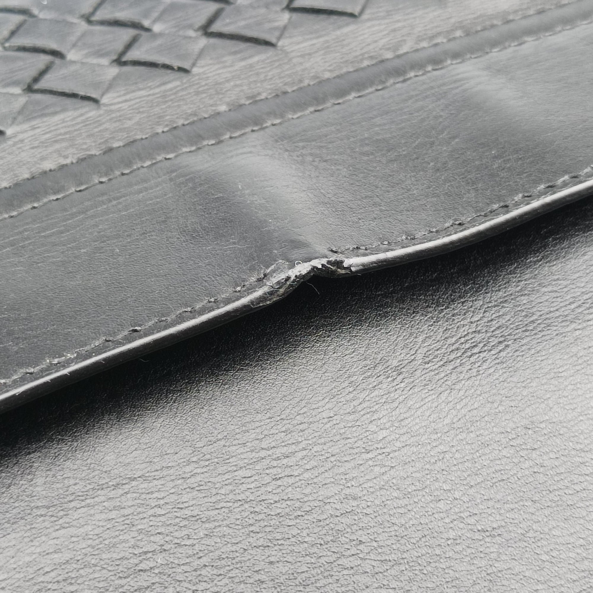 Intrecciato Black lambskin 221065 V4651 1000 EPEV 2010 6621 Aイントレチャート ブラック ラムスキン 221065 V4651 1000 EPEV 2010 6621 A