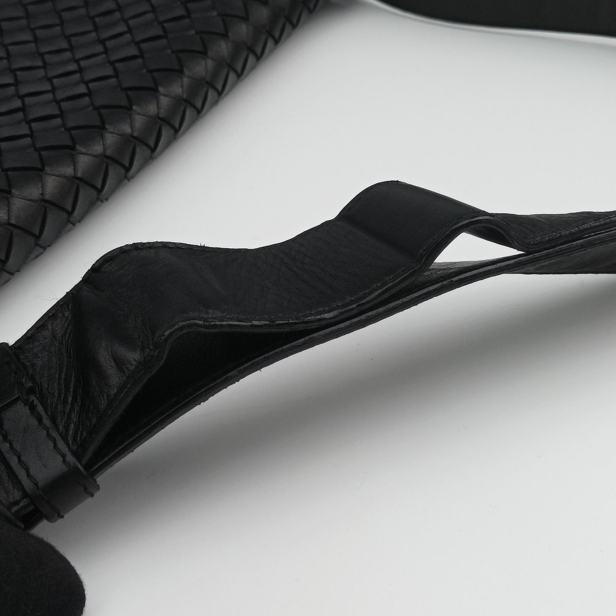 Intrecciato Black lambskin 221065 V4651 1000 EPEV 2010 6621 Aイントレチャート ブラック ラムスキン 221065 V4651 1000 EPEV 2010 6621 A