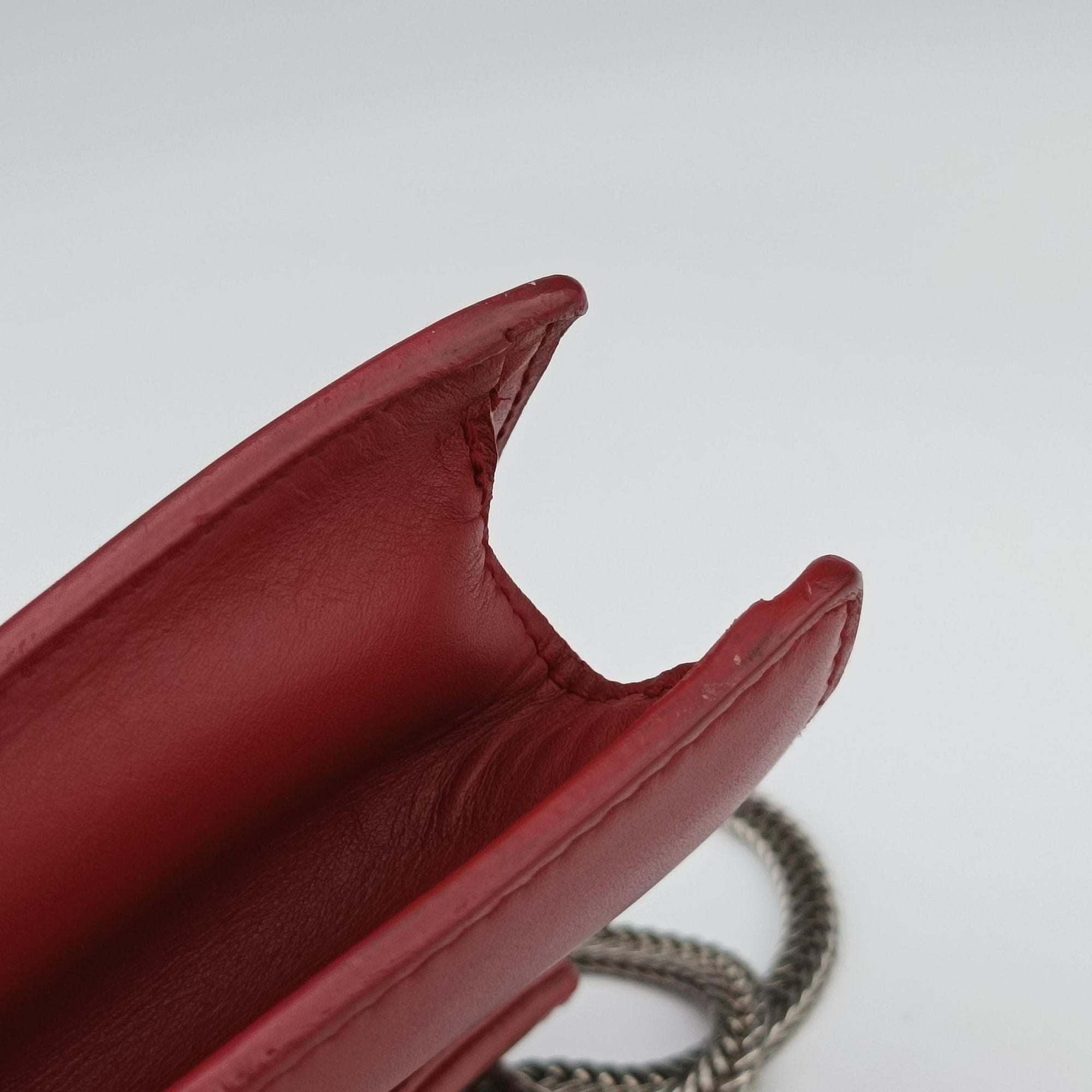 Small Betty Flap Red Leather 314516 314516.000926ベティ スモール レッド レザー 314516 314516.000926