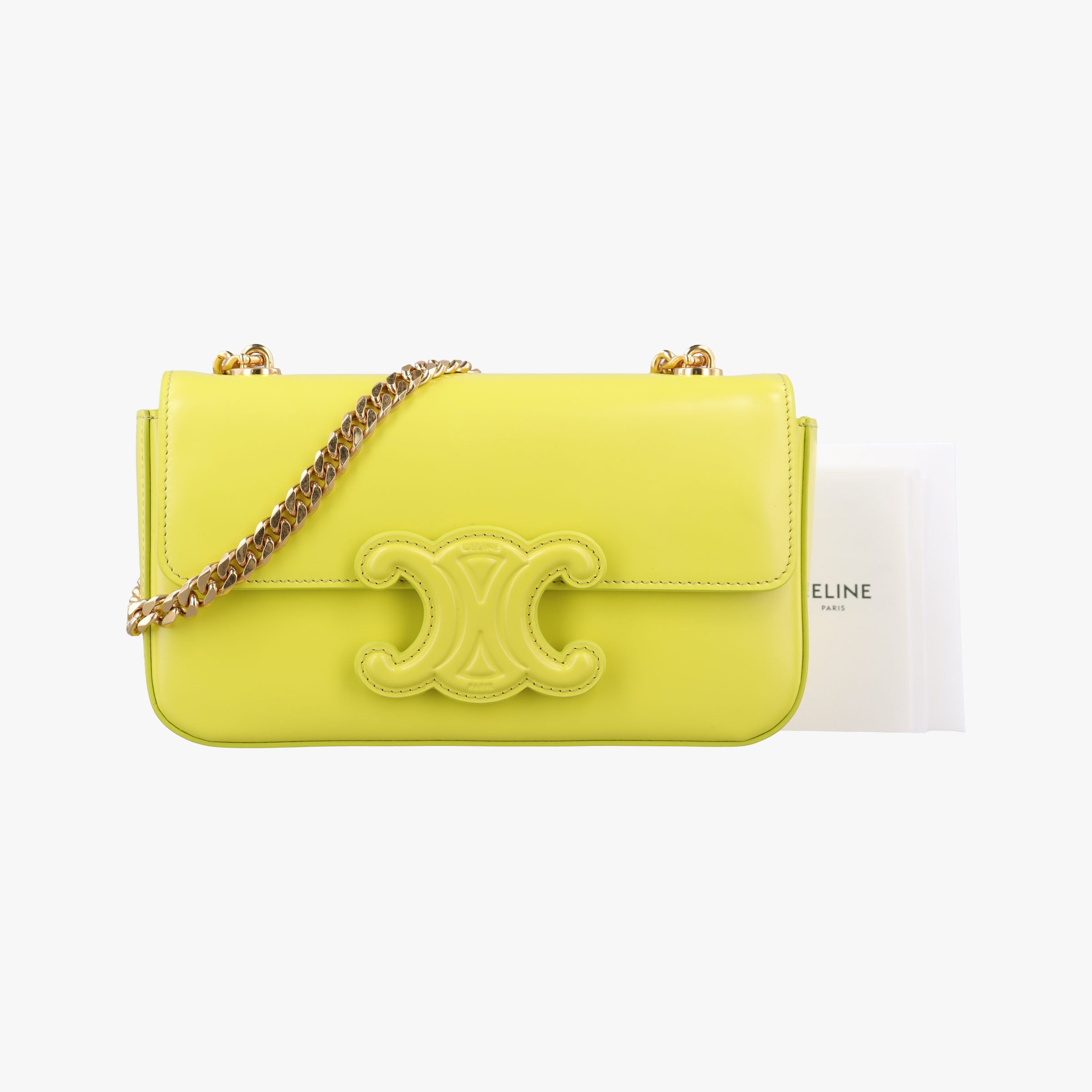 Triomphe Chain Yellow Leather U-LM-0252トリオンフチェーン イエロー レザー U-LM-0252