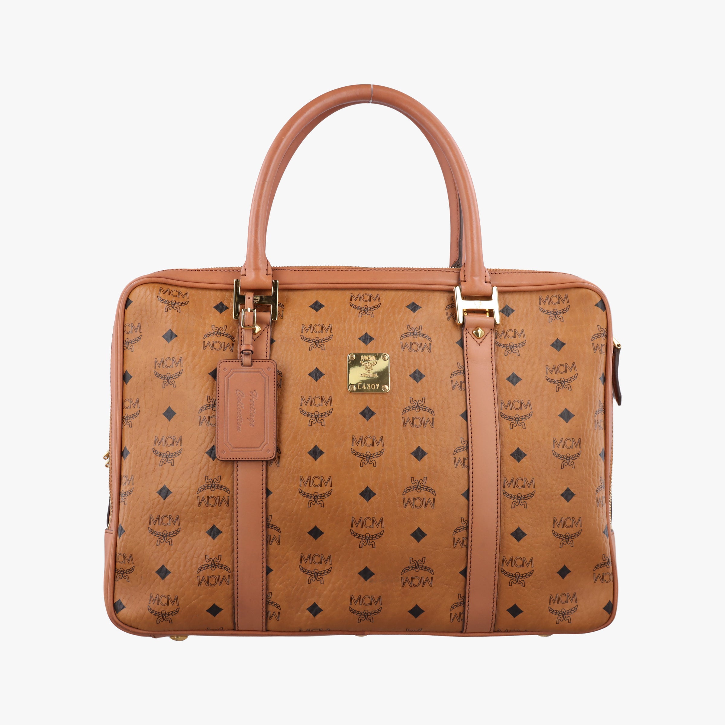Logogram business Brown Leather 081507ロゴグラム ビジネス ブラウン レザー 081507