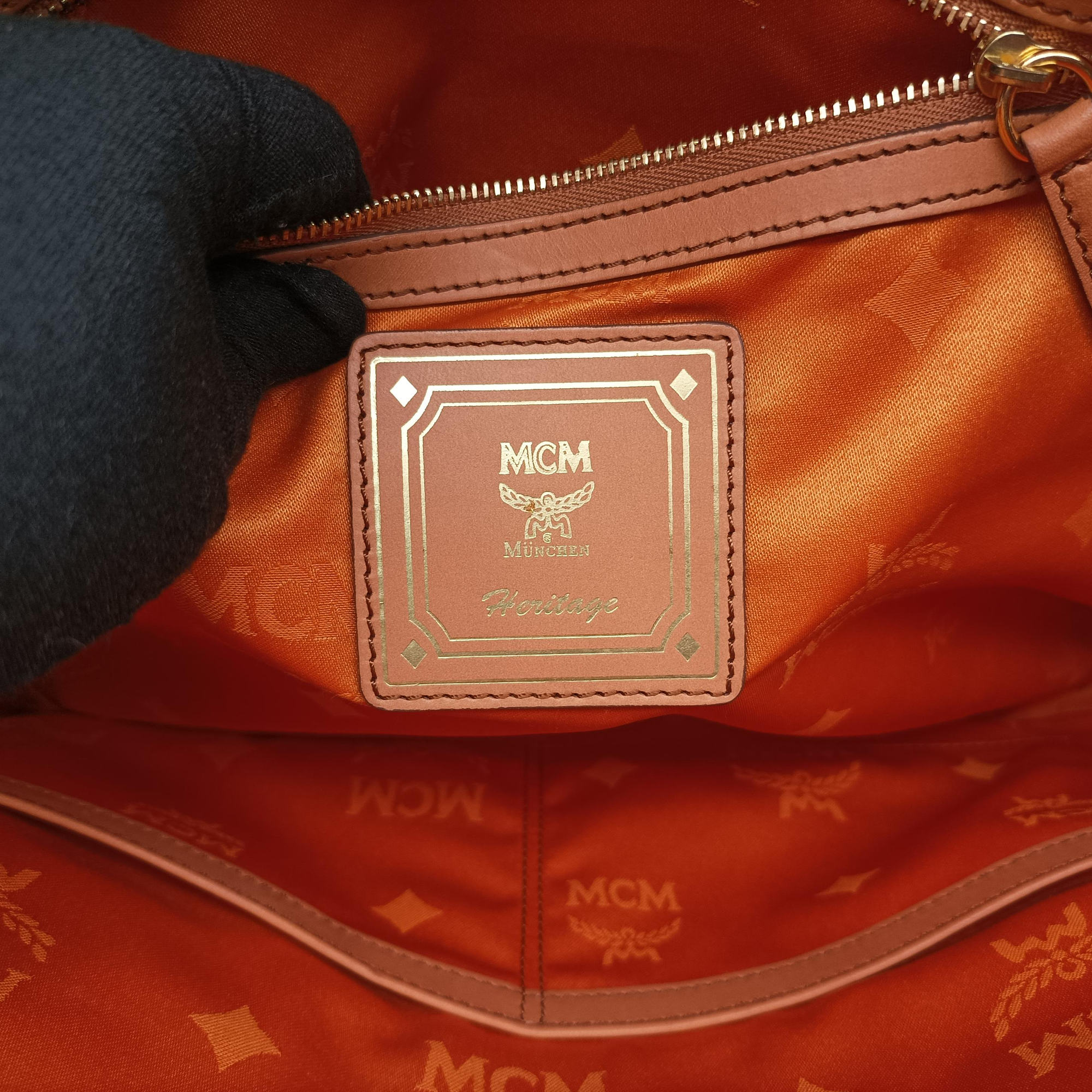 Logogram business Brown Leather 081507ロゴグラム ビジネス ブラウン レザー 081507