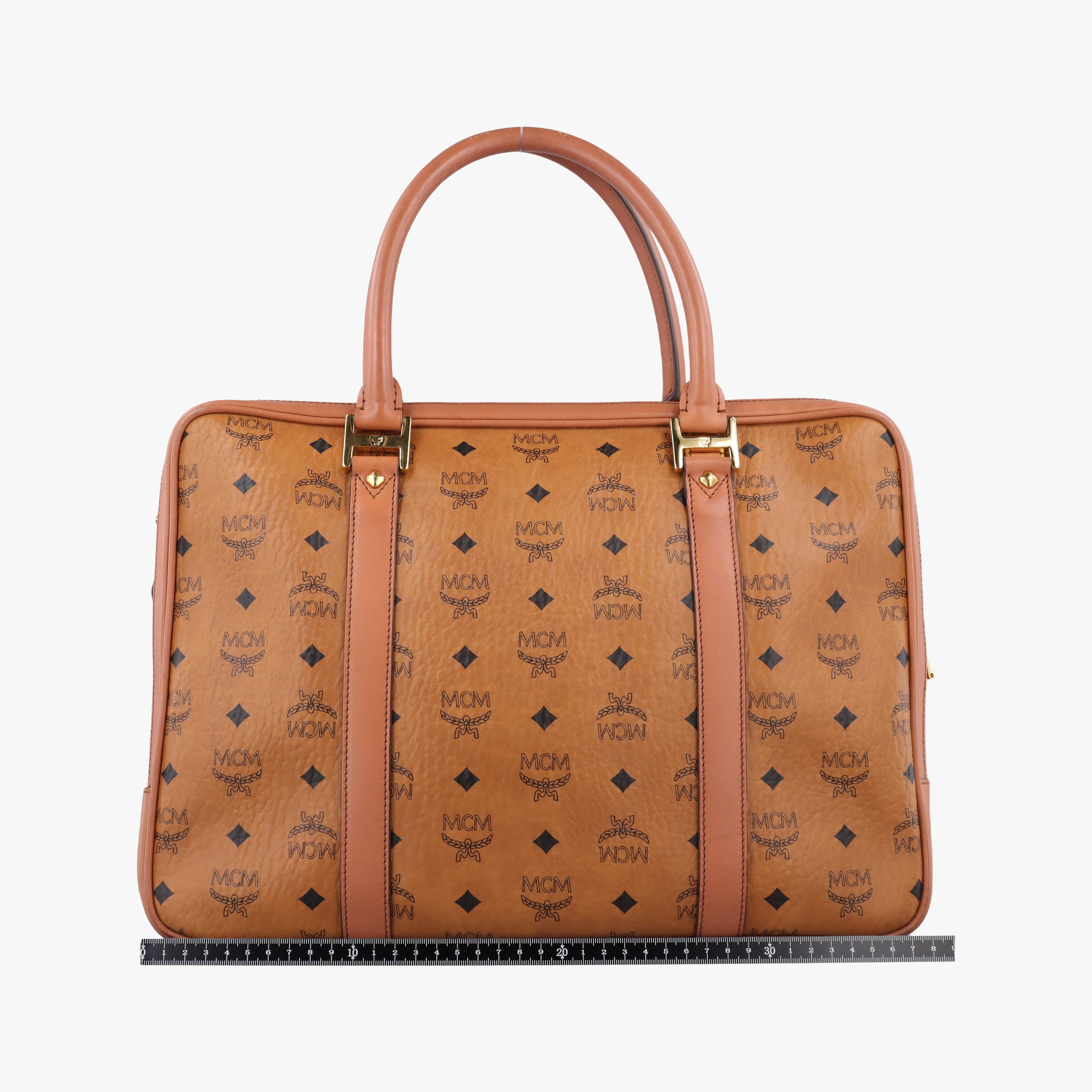 Logogram business Brown Leather 081507ロゴグラム ビジネス ブラウン レザー 081507
