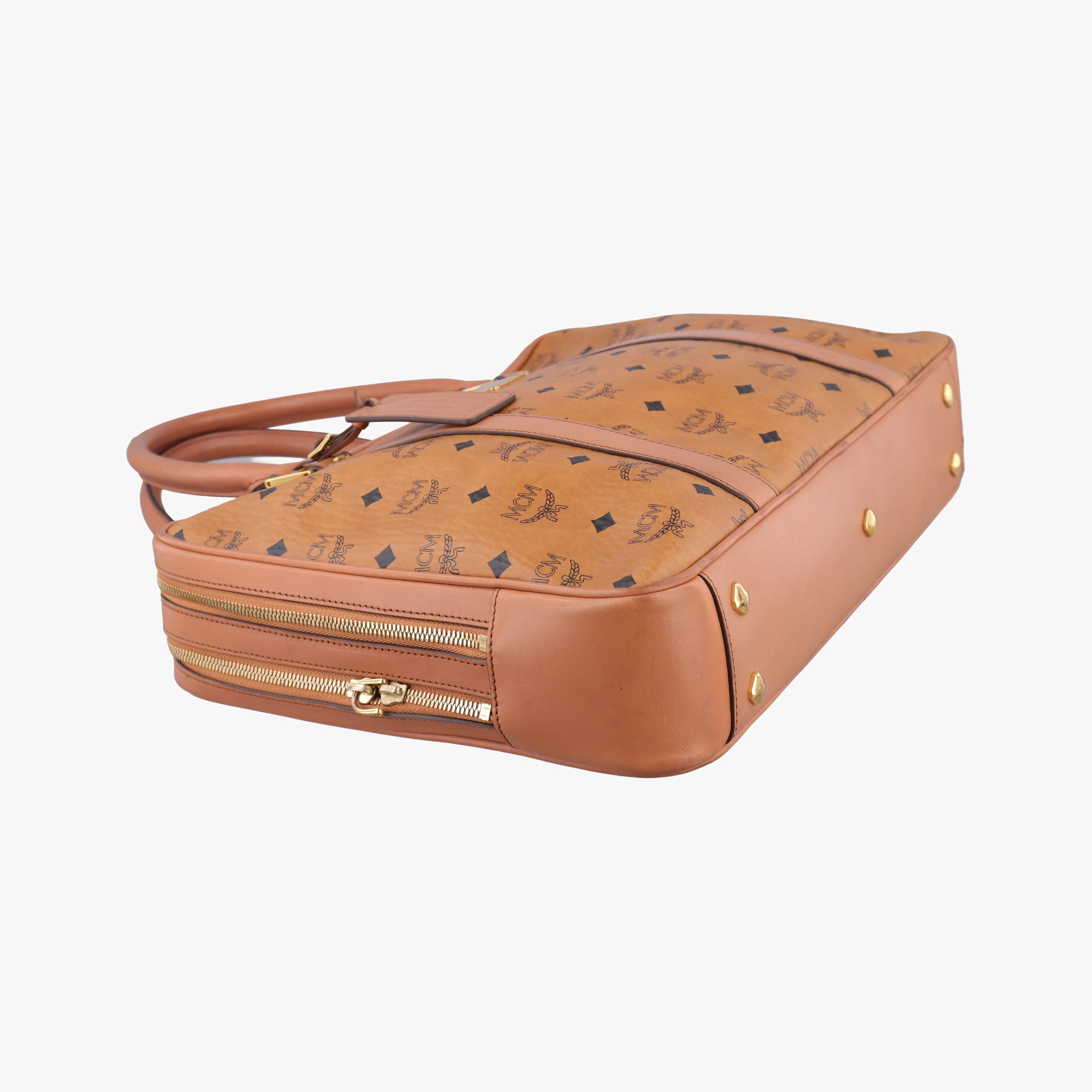 Logogram business Brown Leather 081507ロゴグラム ビジネス ブラウン レザー 081507