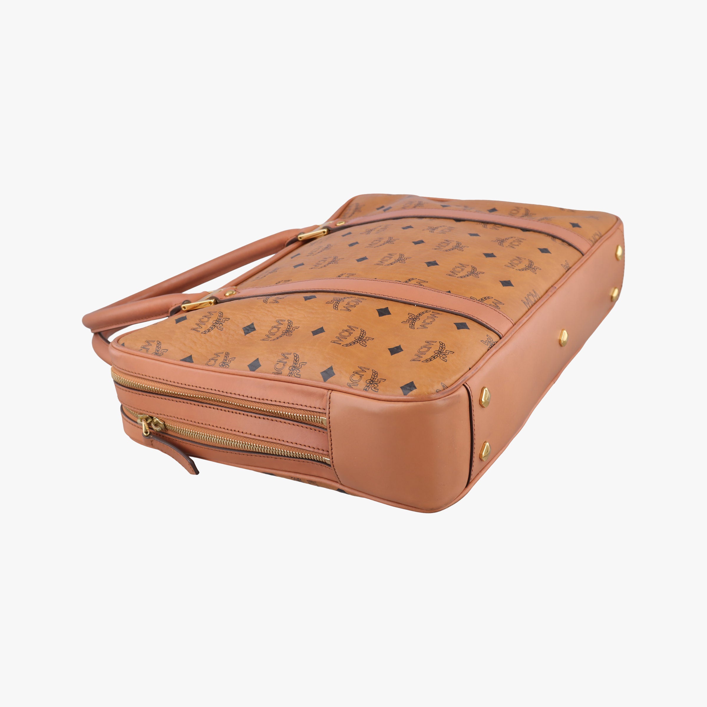 Logogram business Brown Leather 081507ロゴグラム ビジネス ブラウン レザー 081507
