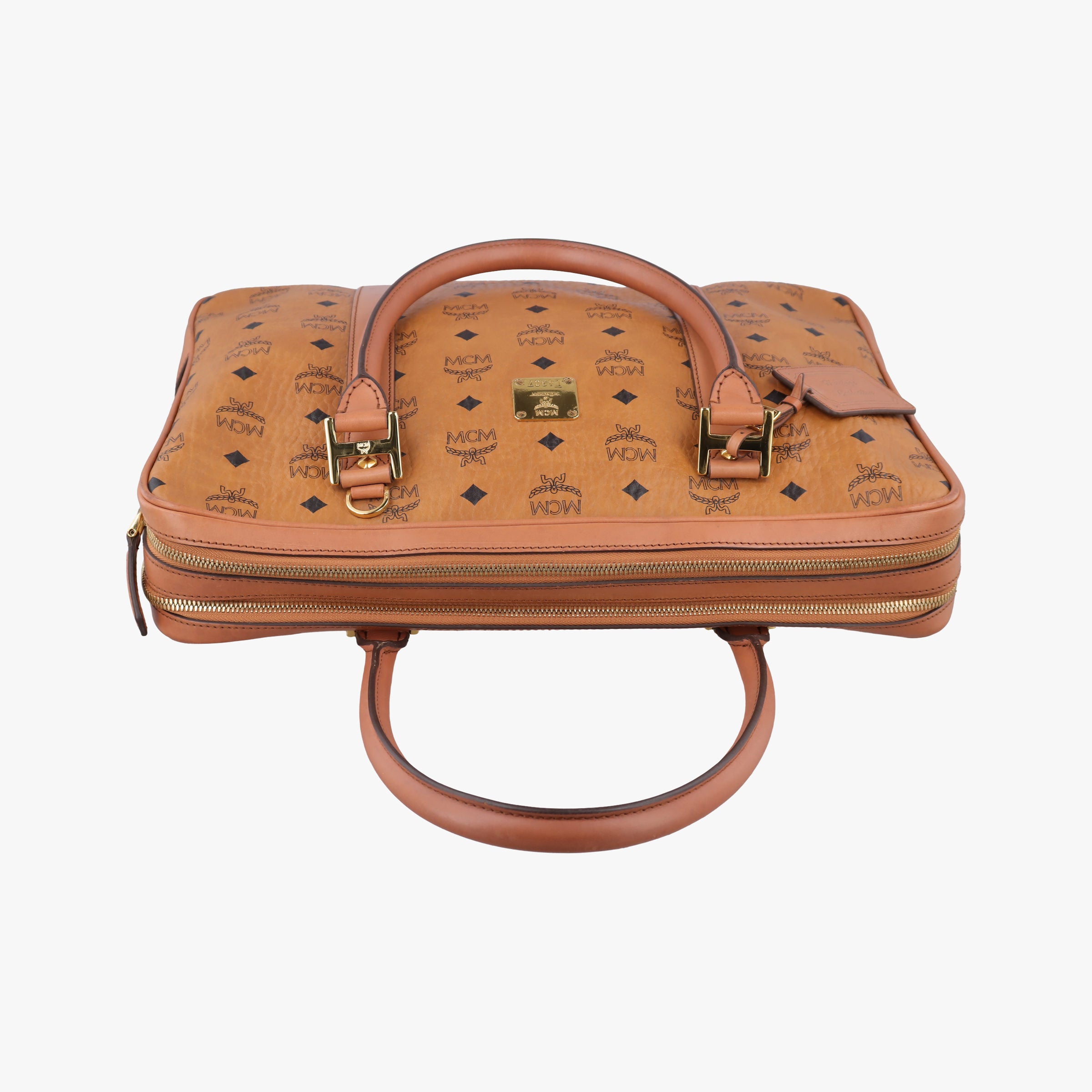 Logogram business Brown Leather 081507ロゴグラム ビジネス ブラウン レザー 081507