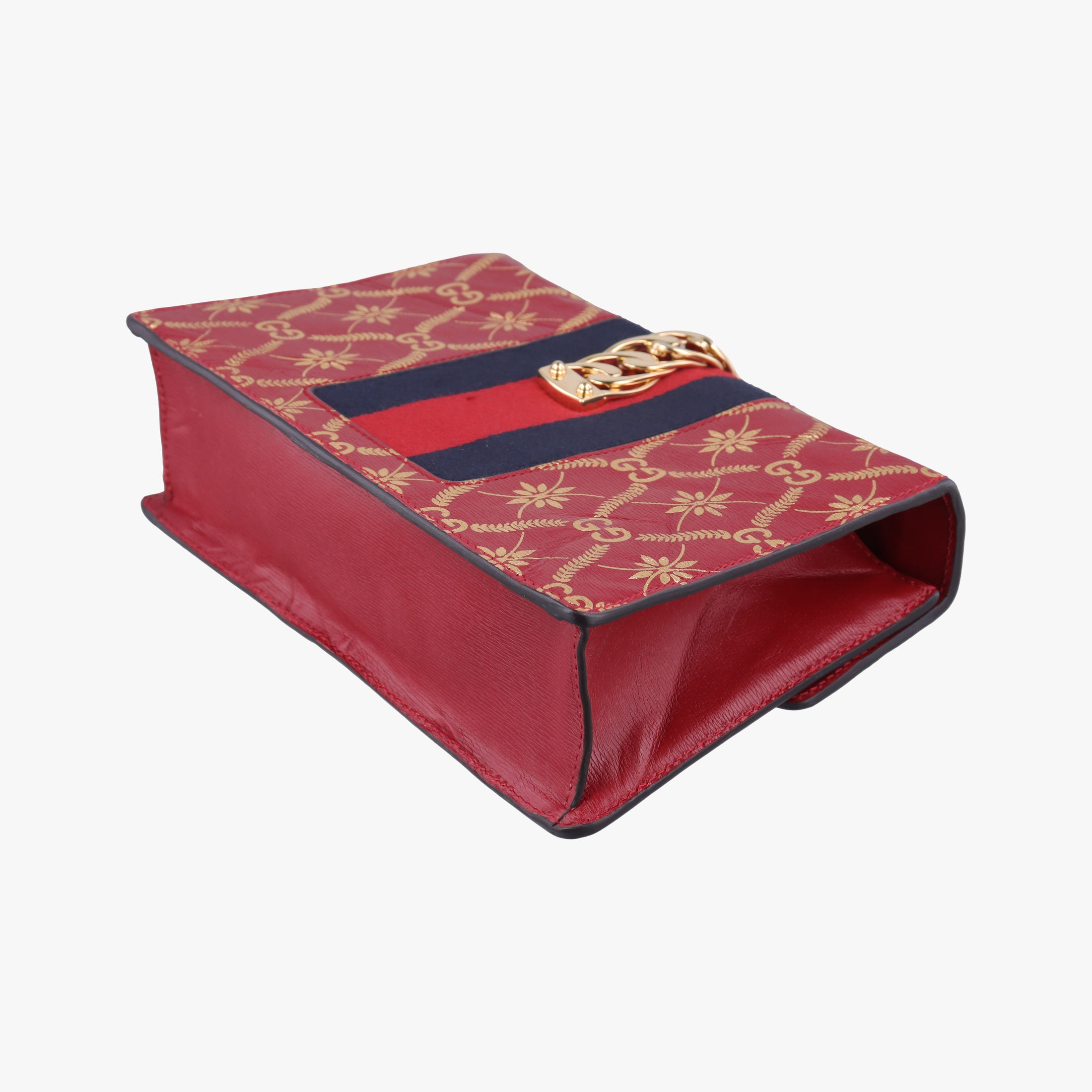 Sylvie red×Multicolour Leather 524405 E032208116シルヴィ レッド×マルチカラー レザー 524405 E032208116
