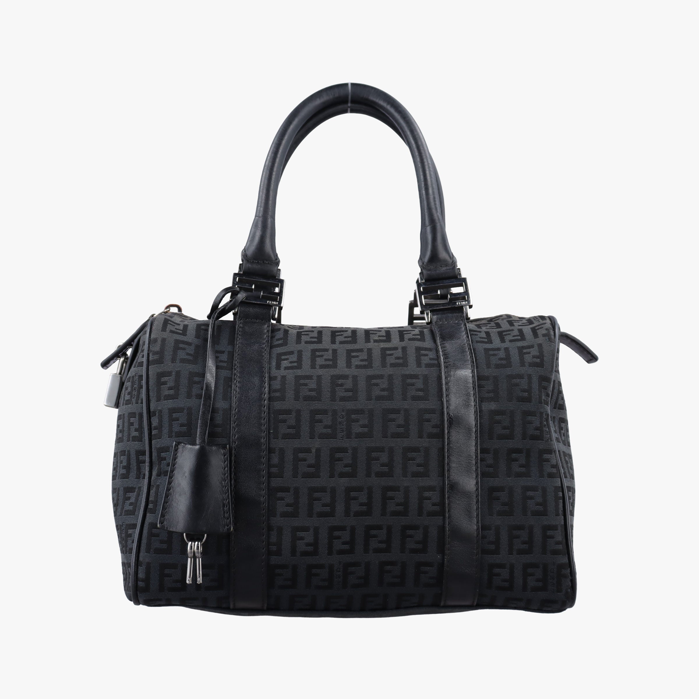 Zucchino Forever Bauletto Black canvas x Leather 8BL068 8BL068/JQ5 119/2305ズッキーニフォーエバーバウレット ブラック キャンバスxレザー 8BL068 8BL068/JQ5 119/2305