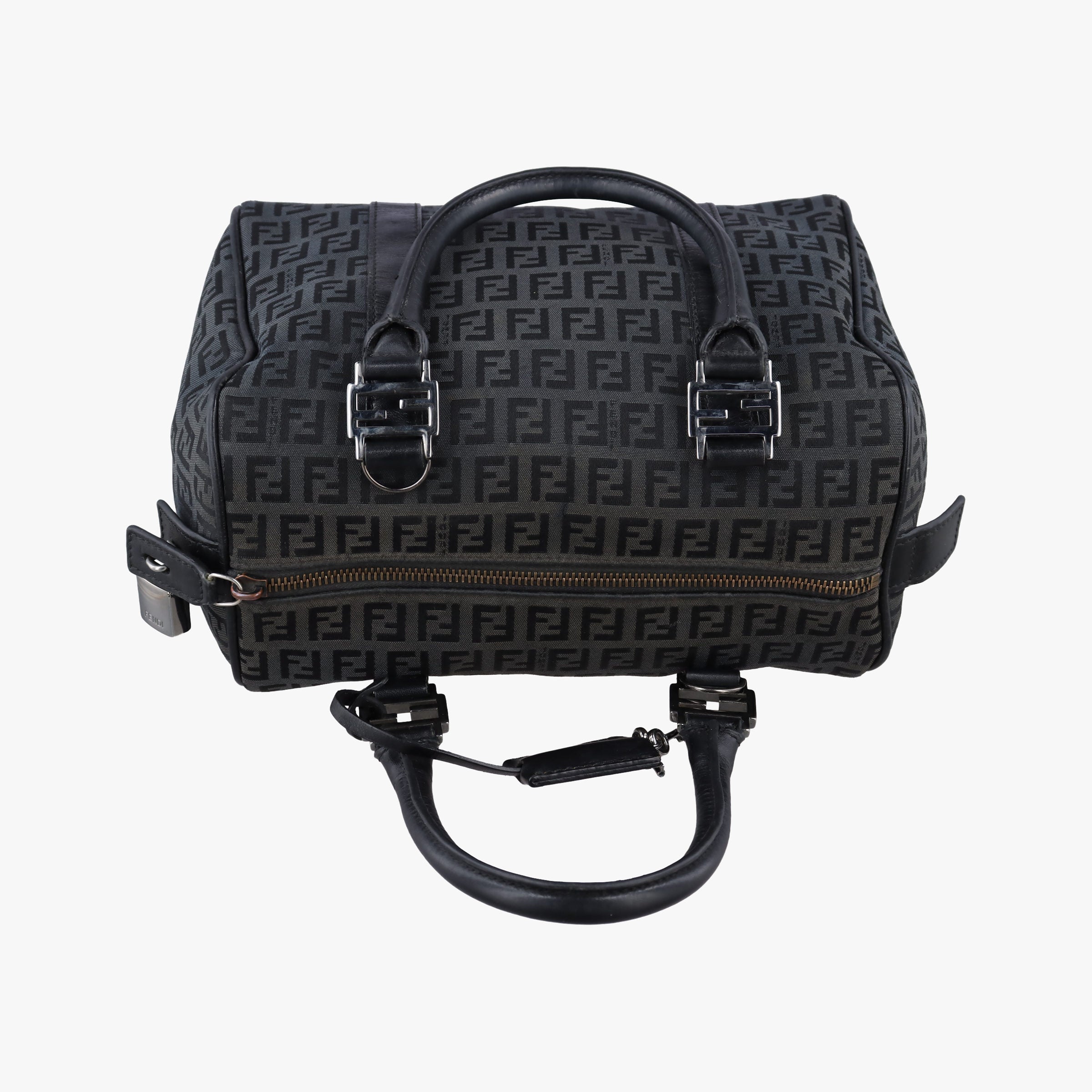 Zucchino Forever Bauletto Black canvas x Leather 8BL068 8BL068/JQ5 119/2305ズッキーニフォーエバーバウレット ブラック キャンバスxレザー 8BL068 8BL068/JQ5 119/2305