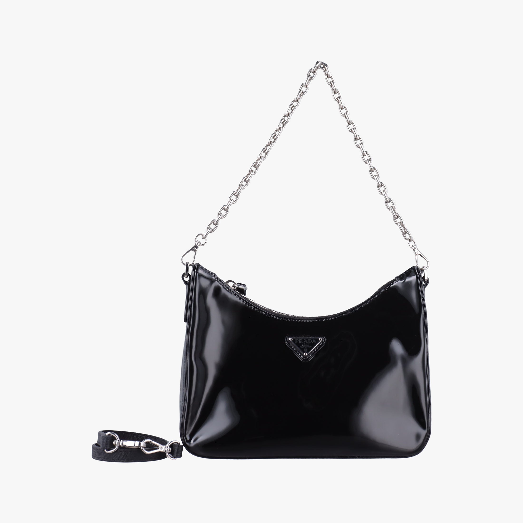 Re-Edition Black Patent leather 7/Dリ エディション ブラック パテントレザー 7/D