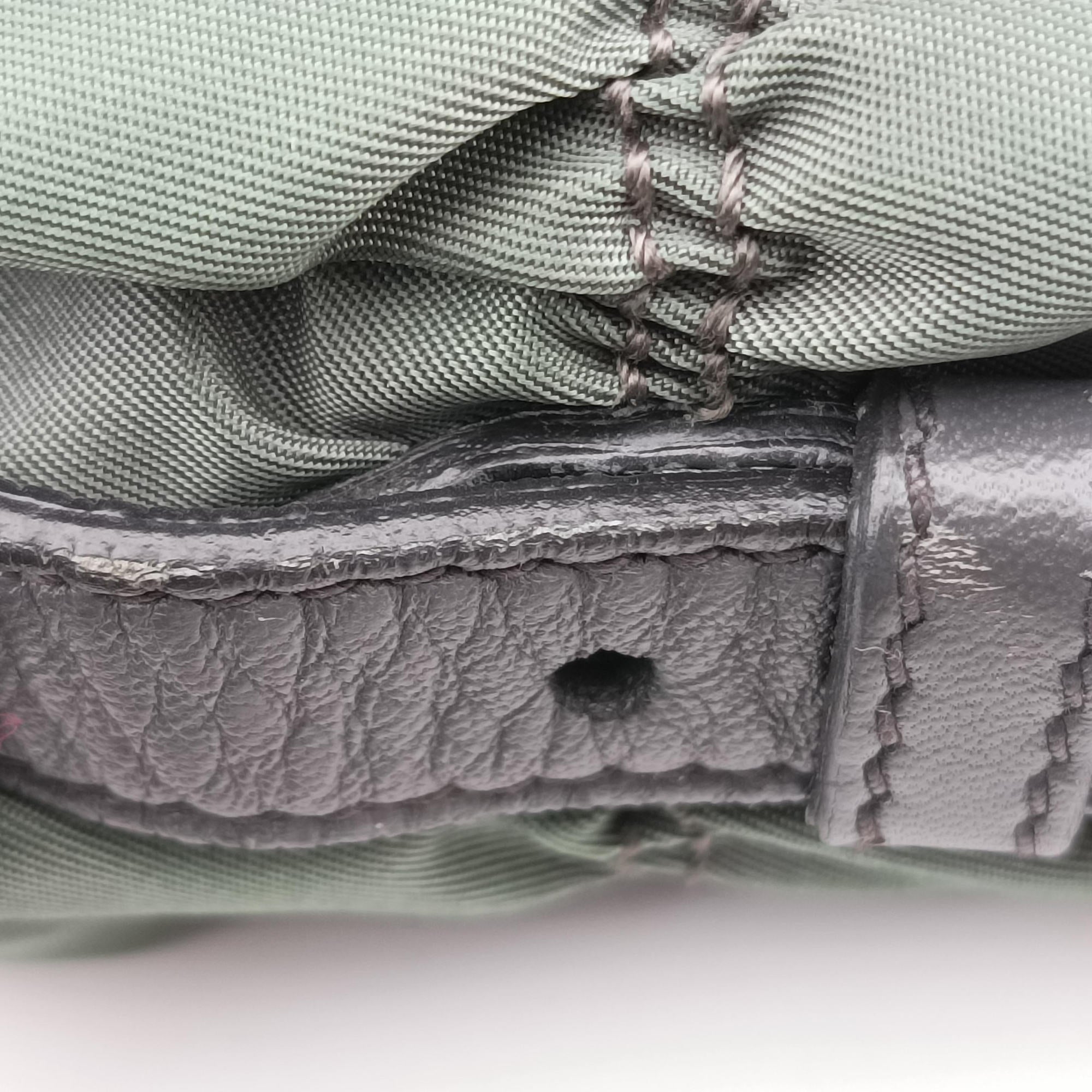 Gaufre Green nylon×Leather BN2805 34 31ギャザー グリーン ナイロン×レザー BN2805 34 31