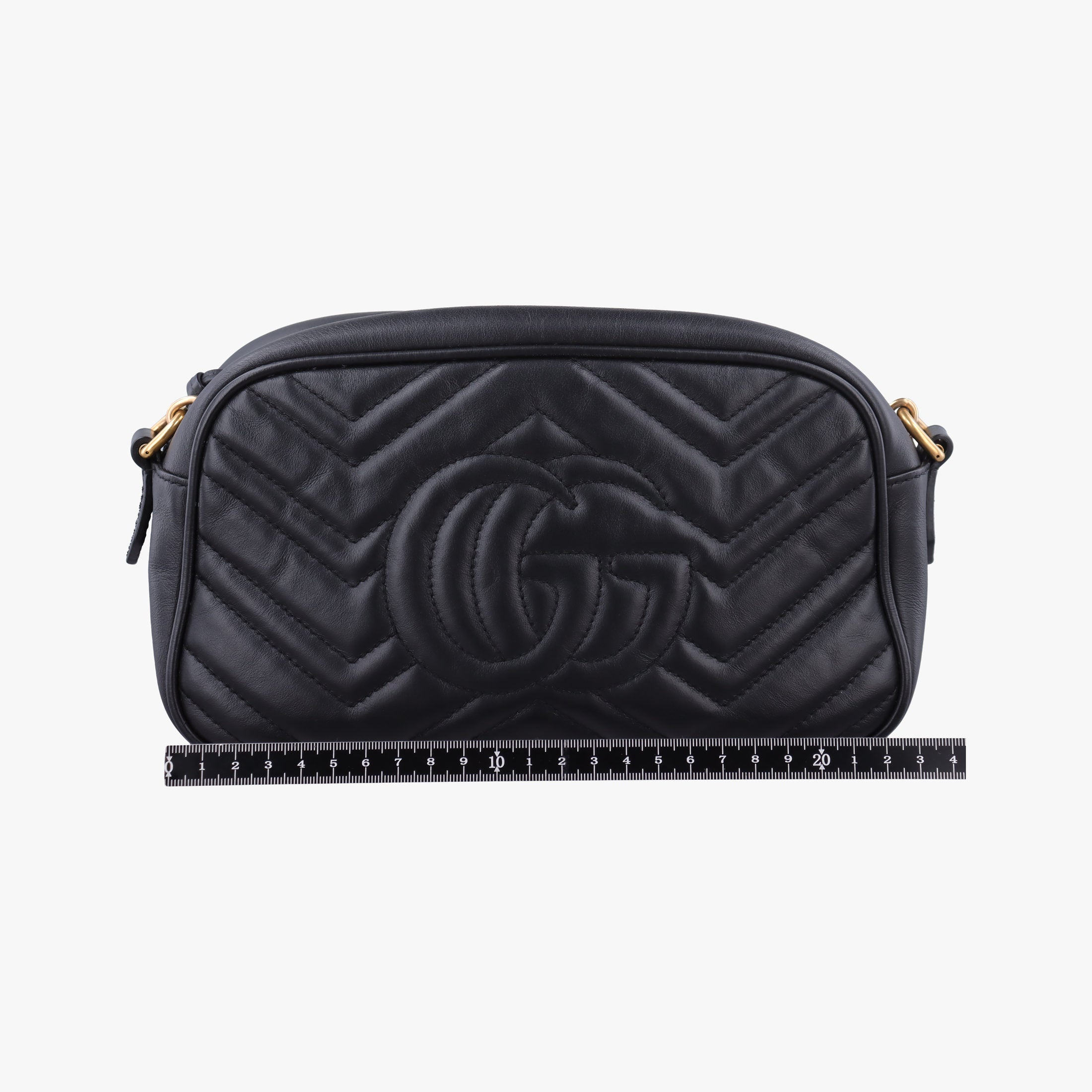 GG Marmont Black Leather 447632 A026238899GGマーモント ブラック レザー 447632 A026238899