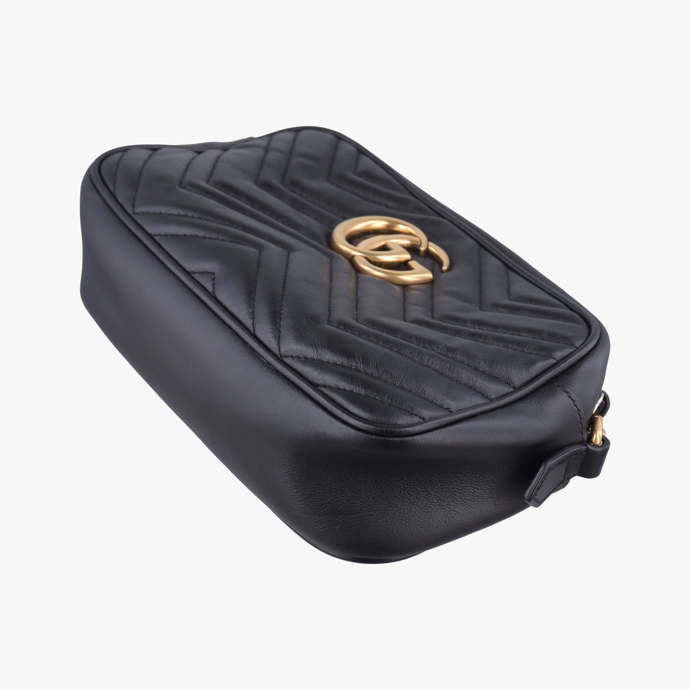GG Marmont Black Leather 447632 A026238899GGマーモント ブラック レザー 447632 A026238899