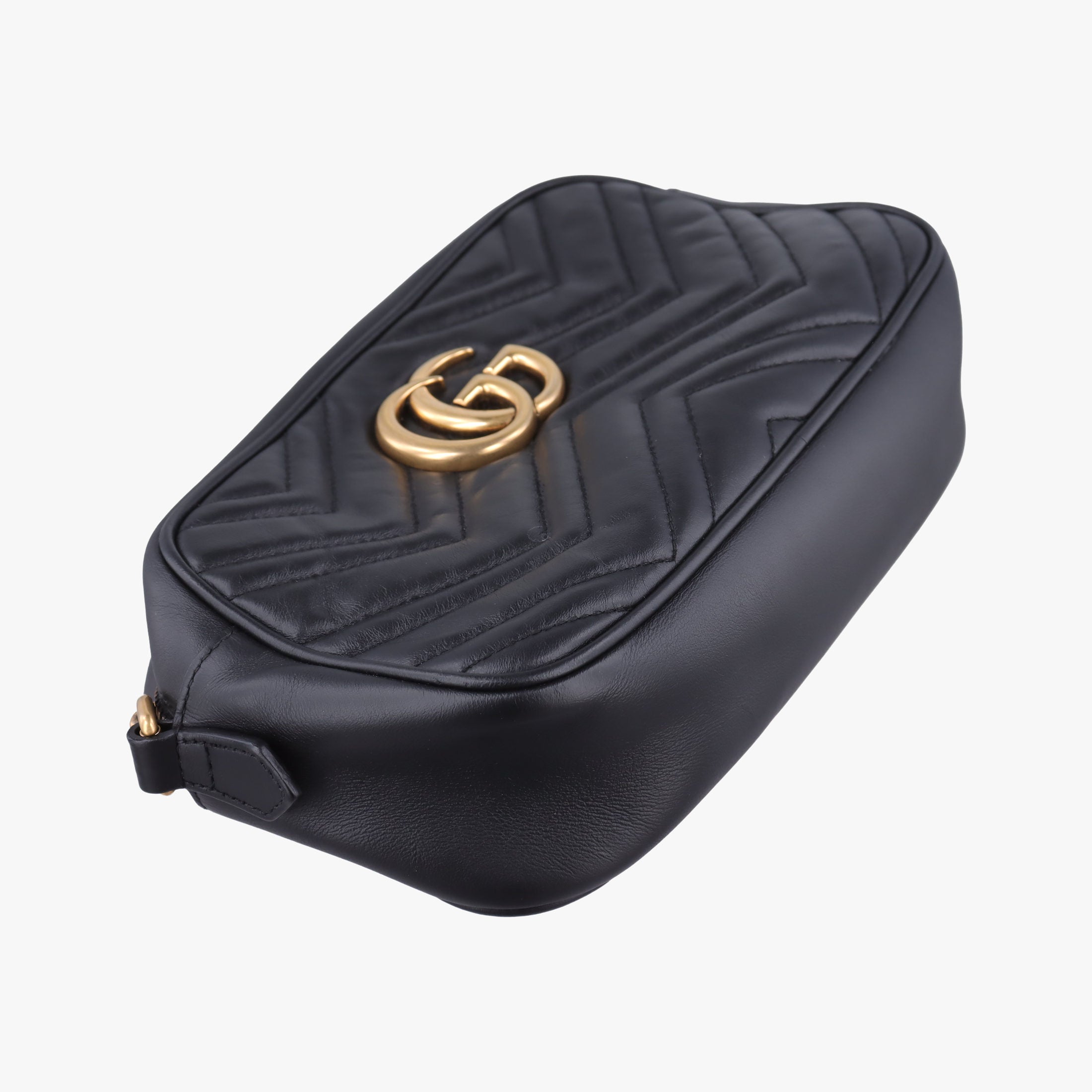 GG Marmont Black Leather 447632 A026238899GGマーモント ブラック レザー 447632 A026238899
