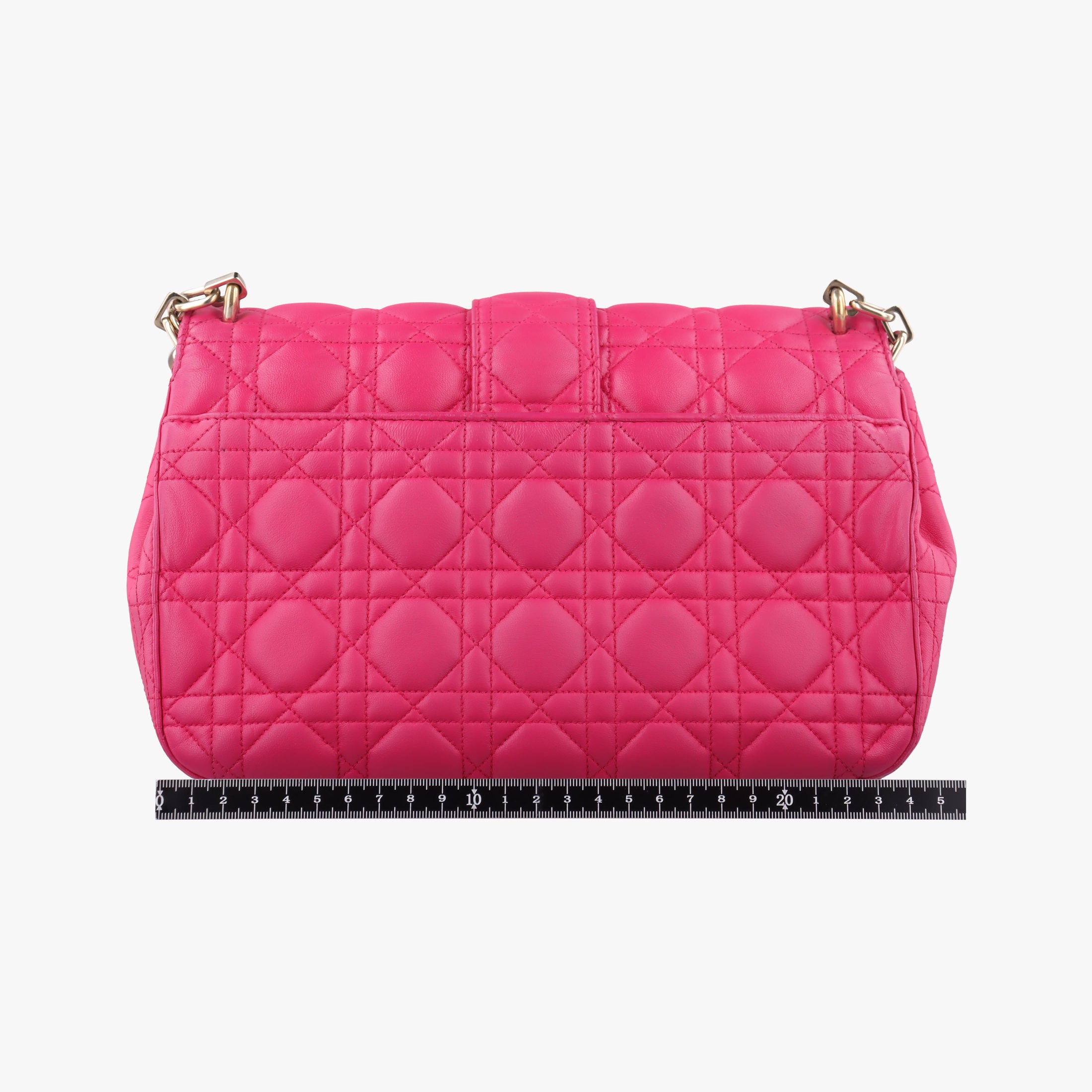 Miss Dior CANNAGE New Lock Pink lambskin 18-MA-0153ミス ディオール カナージュ ニューロック ピンク ラムスキン 18-MA-0153