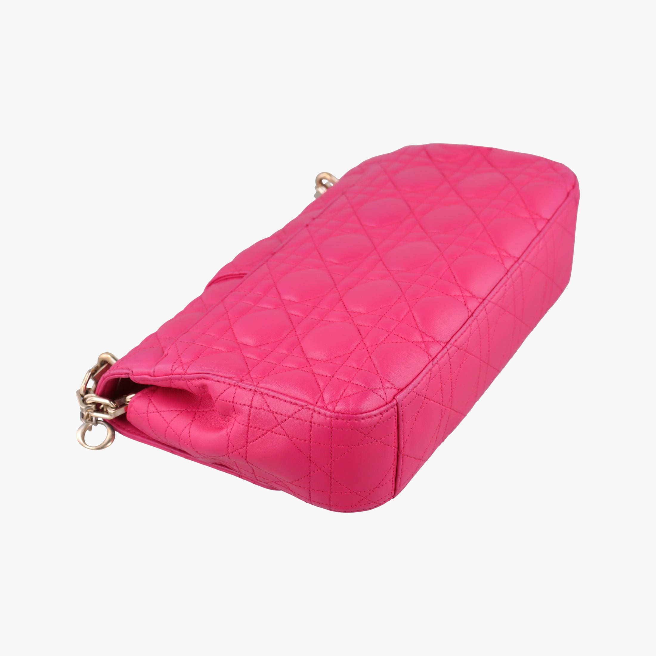 Miss Dior CANNAGE New Lock Pink lambskin 18-MA-0153ミス ディオール カナージュ ニューロック ピンク ラムスキン 18-MA-0153