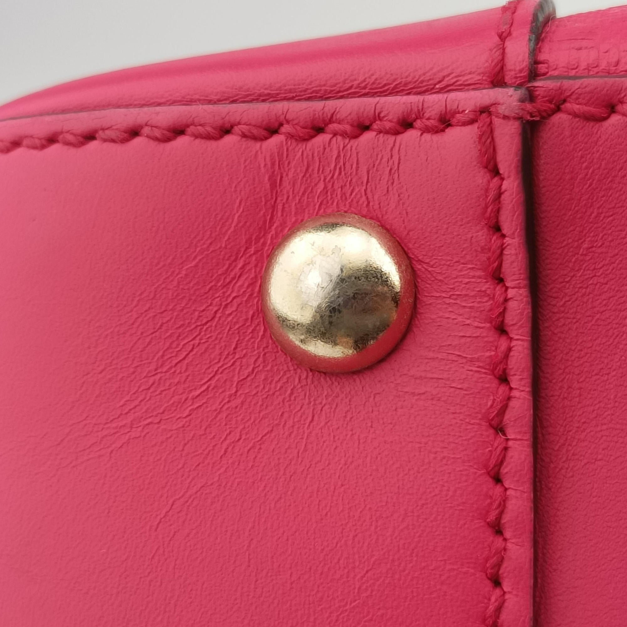 Bright Diamante Rose Leather 354224 H016269678ブライトディアマンテ ローズ レッド レザー 354224 H016269678