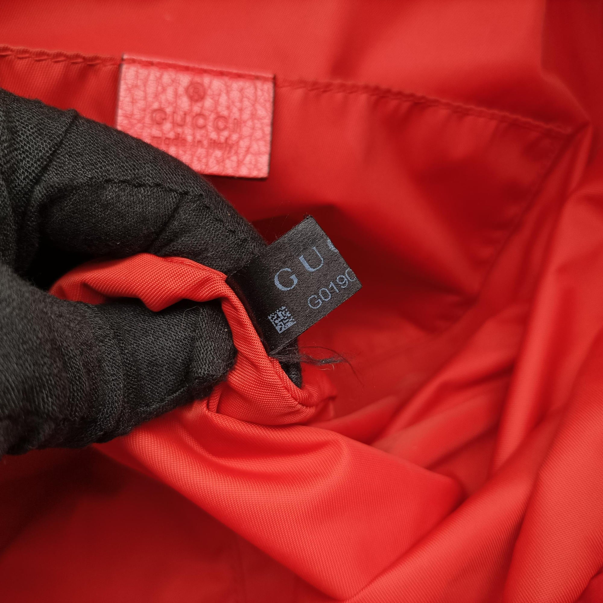 GG Monogram Orange nylon 406361 G019081946GG柄 オレンジ ナイロン 406361 G019081946