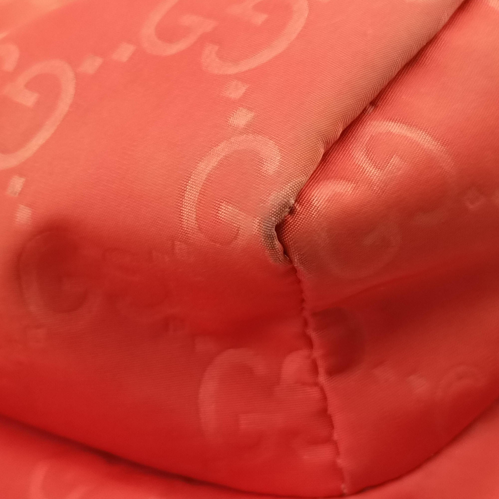 GG Monogram Orange nylon 406361 G019081946GG柄 オレンジ ナイロン 406361 G019081946