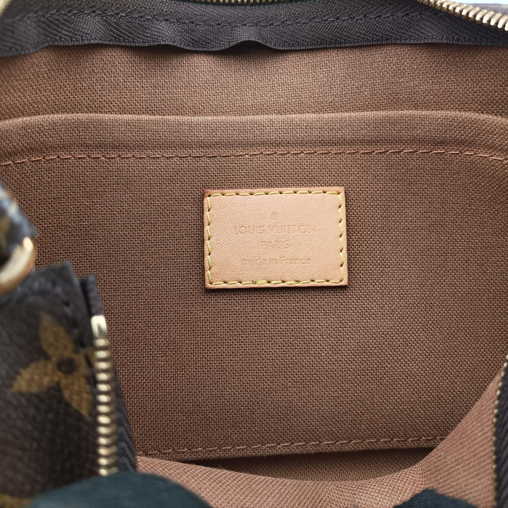 MULTI POCHETTE ACCESSOIRES MARRON×ROSE CLAIRE Monogram Canvas M44840 SP4290ミュルティポシェットアクセソワール マロン×ローズ クレール モノグラムキャンバス M44840 SP4290