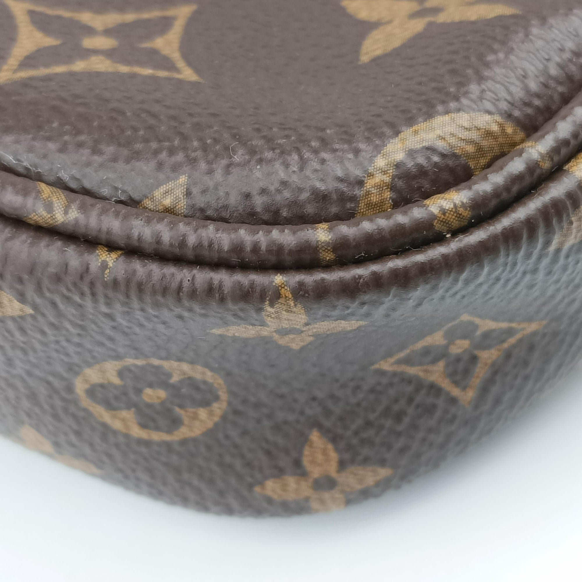 MULTI POCHETTE ACCESSOIRES MARRON×ROSE CLAIRE Monogram Canvas M44840 SP4290ミュルティポシェットアクセソワール マロン×ローズ クレール モノグラムキャンバス M44840 SP4290