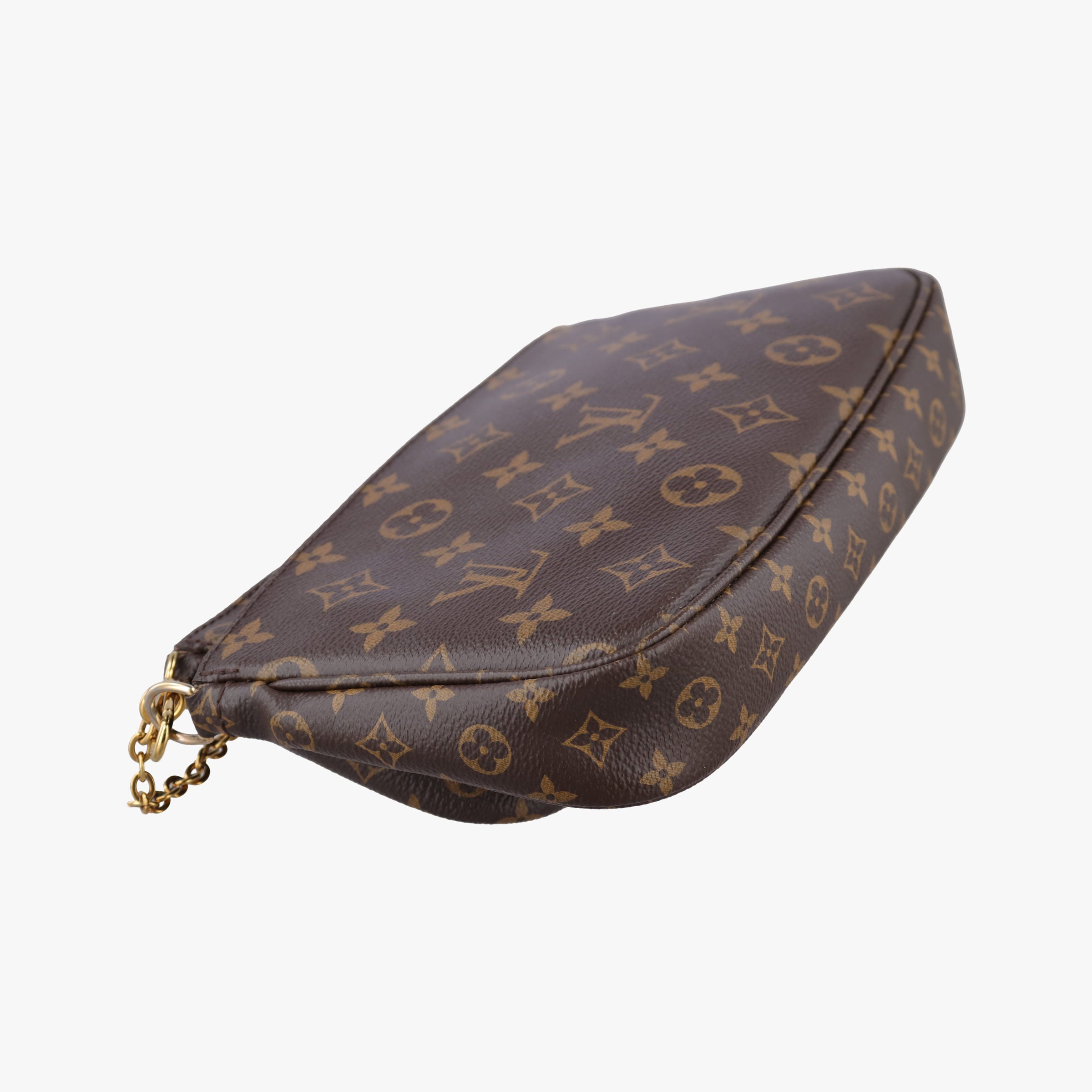 MULTI POCHETTE ACCESSOIRES MARRON×ROSE CLAIRE Monogram Canvas M44840 SP4290ミュルティポシェットアクセソワール マロン×ローズ クレール モノグラムキャンバス M44840 SP4290