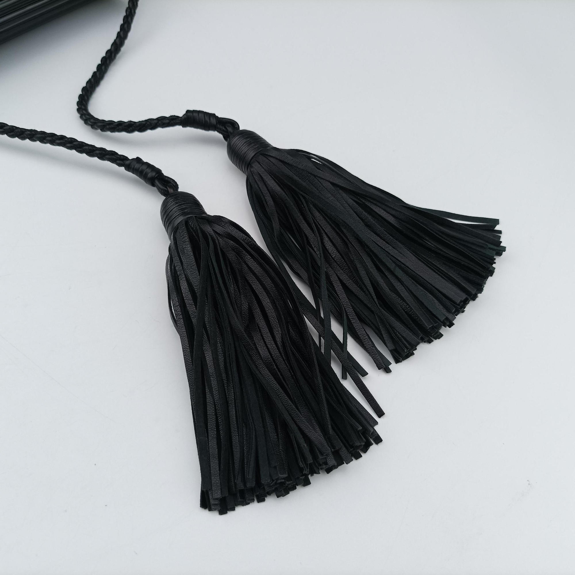Fringe Monogram Opium Box Black Plexiglass 418593 ART418593.1016フリンジモノグラムオピウムボックス ブラック プレキシガラス 418593 ART418593.1016