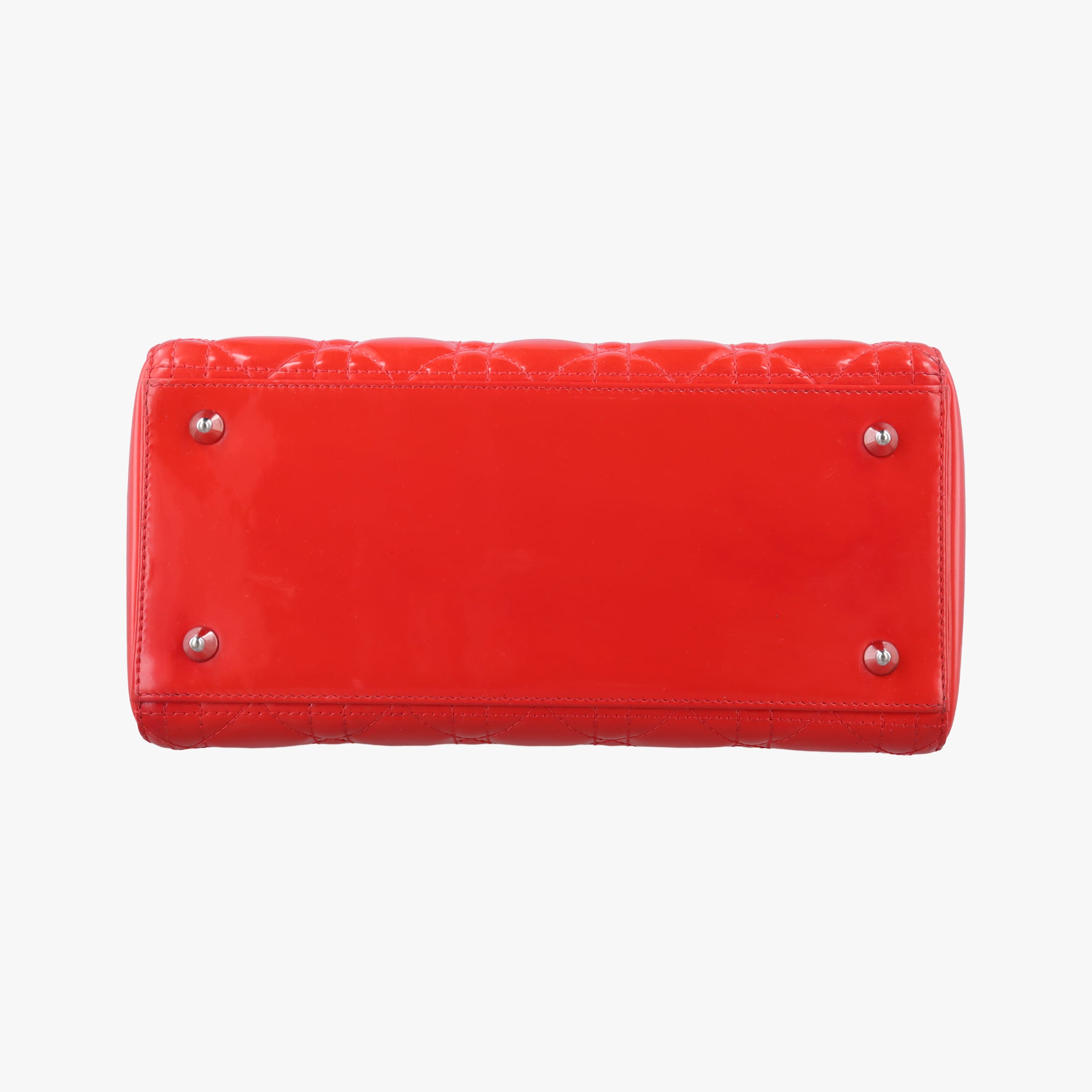 Lady Dior Red patent 01-BO1114レディディオール レッド パテント 01-BO1114
