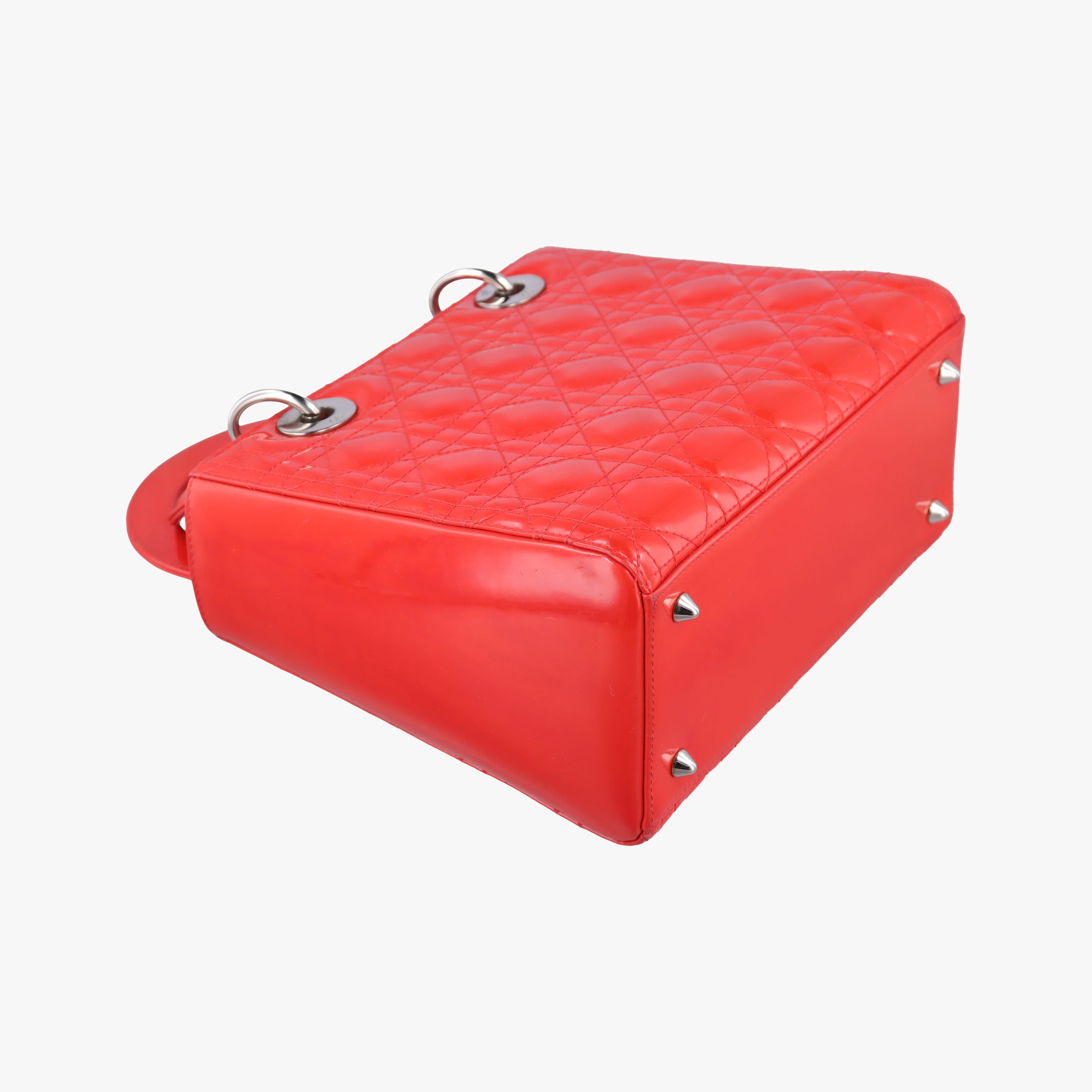 Lady Dior Red patent 01-BO1114レディディオール レッド パテント 01-BO1114