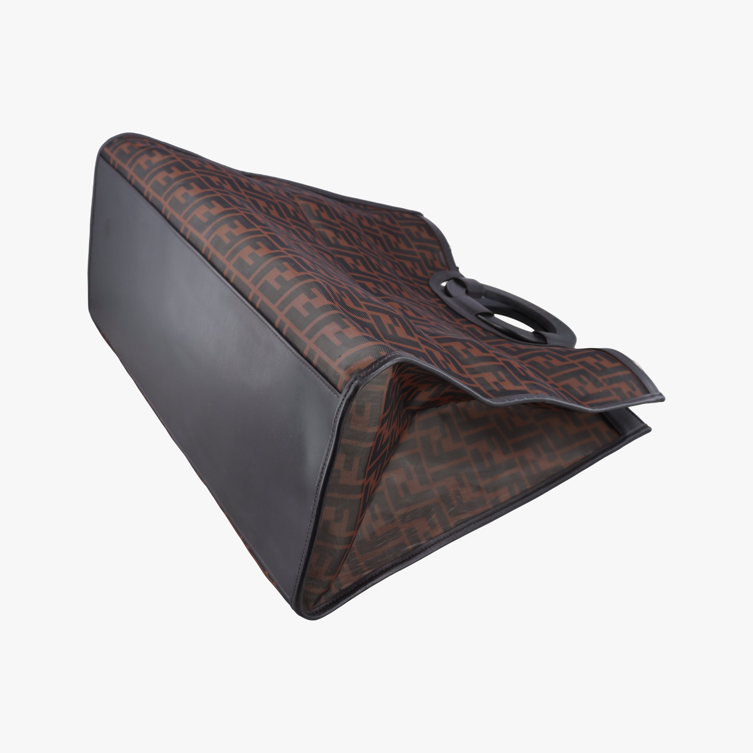 Zucca pattern Brown mesh×Calf Leather 8BH351 8BH351-A6D6-198-0189ズッカ柄 ブラウン メッシュ×カーフレザー 8BH351 8BH351-A6D6-198-0189