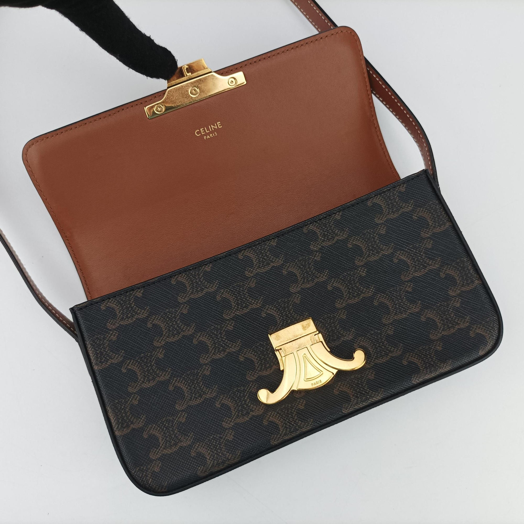 TRIOMPHE Brown PVC coated canvas F-CU-1202トリオンフ ブラウン PVCコーティングキャンバス F-CU-1202