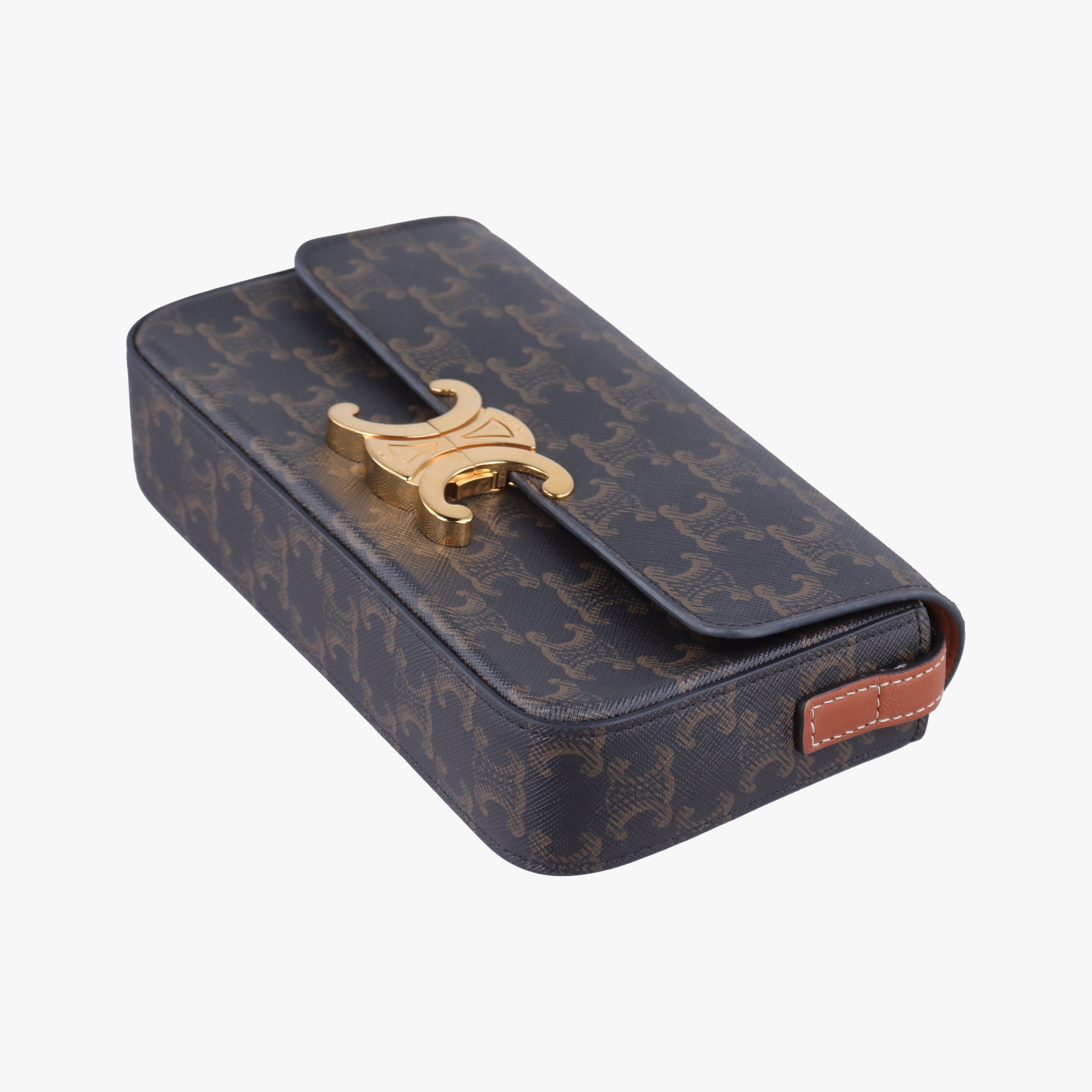 TRIOMPHE Brown PVC coated canvas F-CU-1202トリオンフ ブラウン PVCコーティングキャンバス F-CU-1202